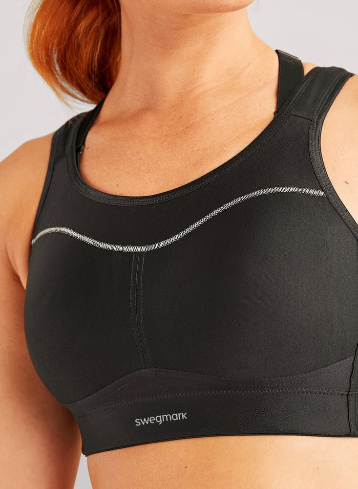 SWEGMARK Authentic Sport-BH Svart Swegmark
