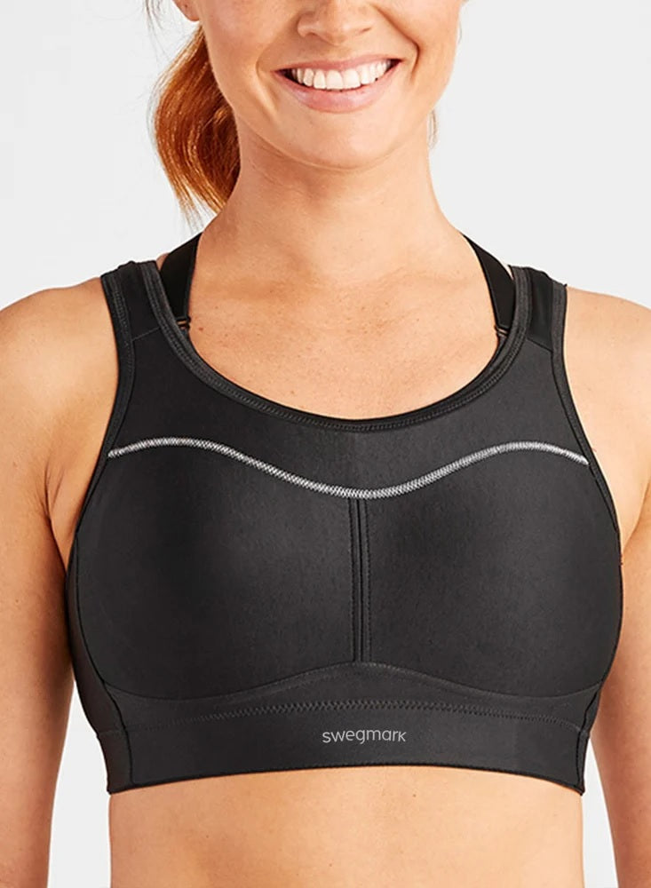 SWEGMARK Authentic Sport-BH Svart Swegmark