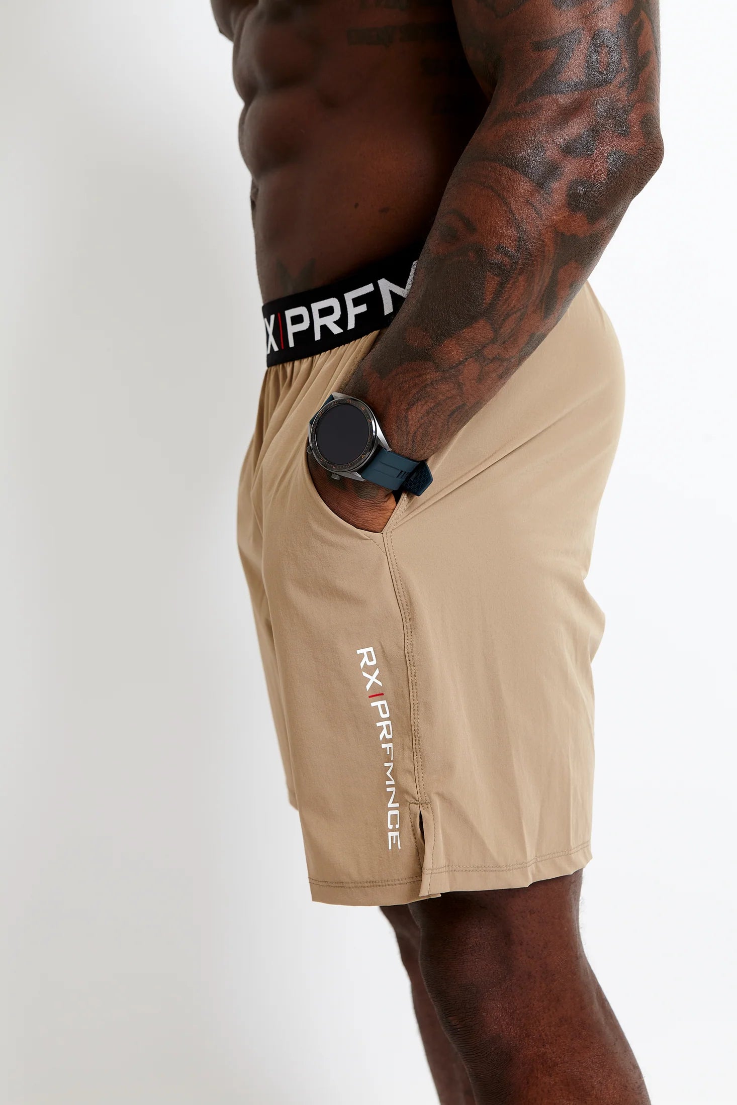 RX Performance Comp Shorts Perfect Beige RX Performance