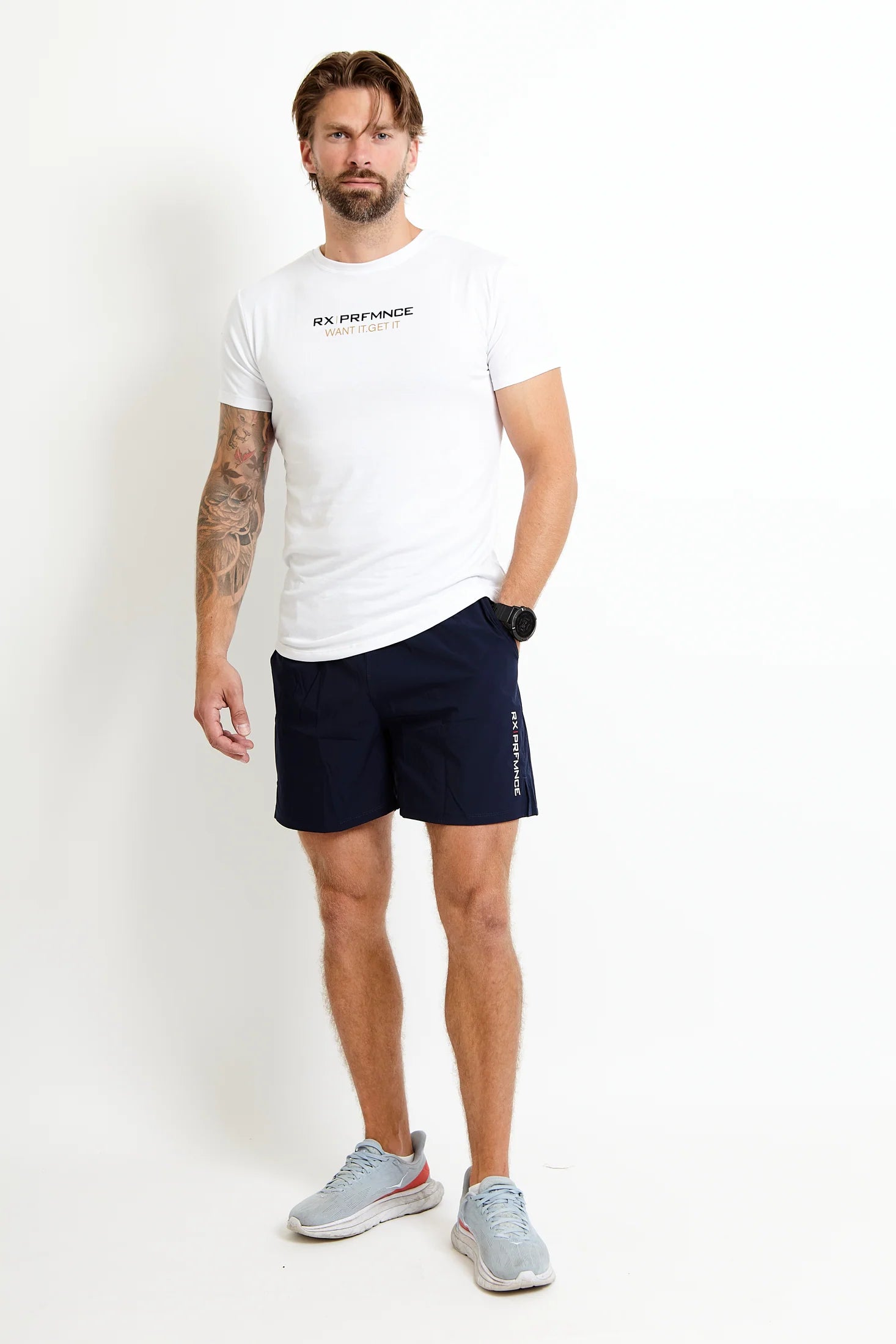 RX Performance Comp Shorts Navy Blue RX Performance