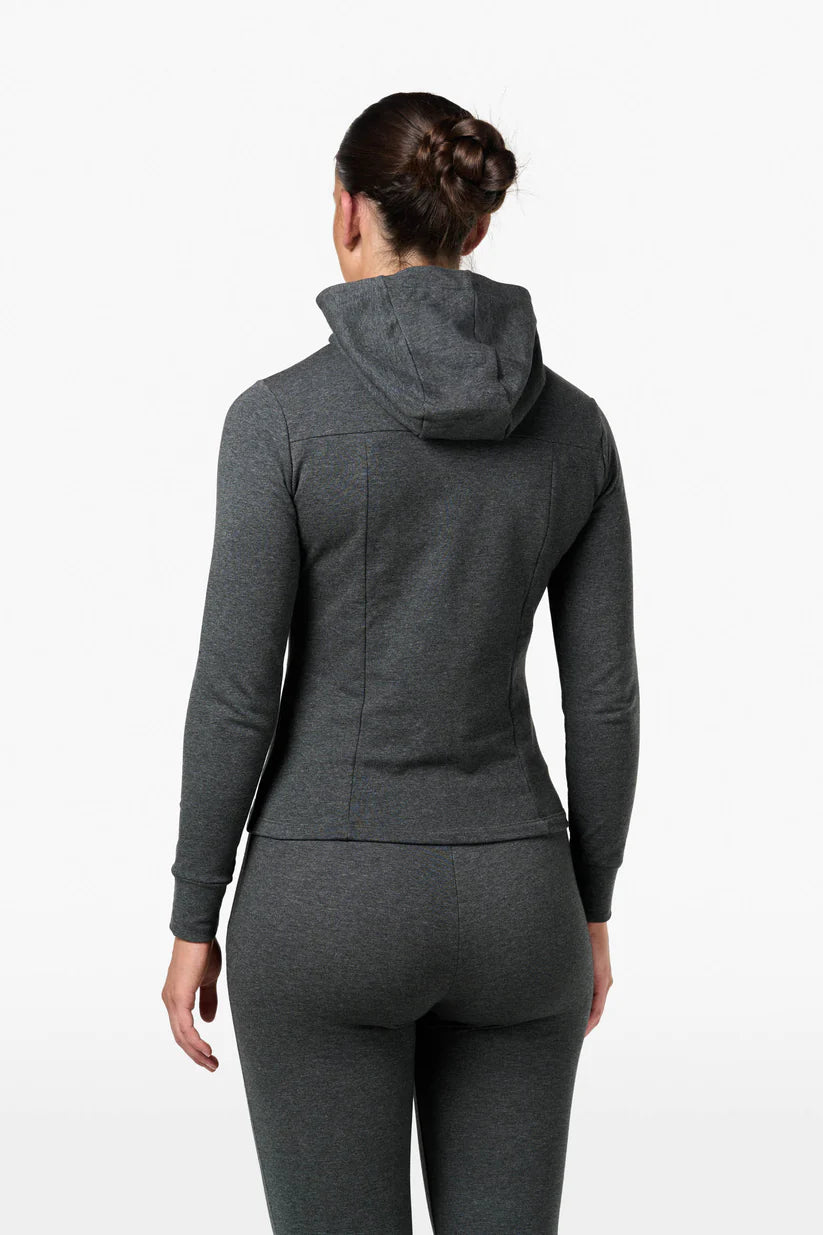 FAMME Fit Hoodie Mörk Grå