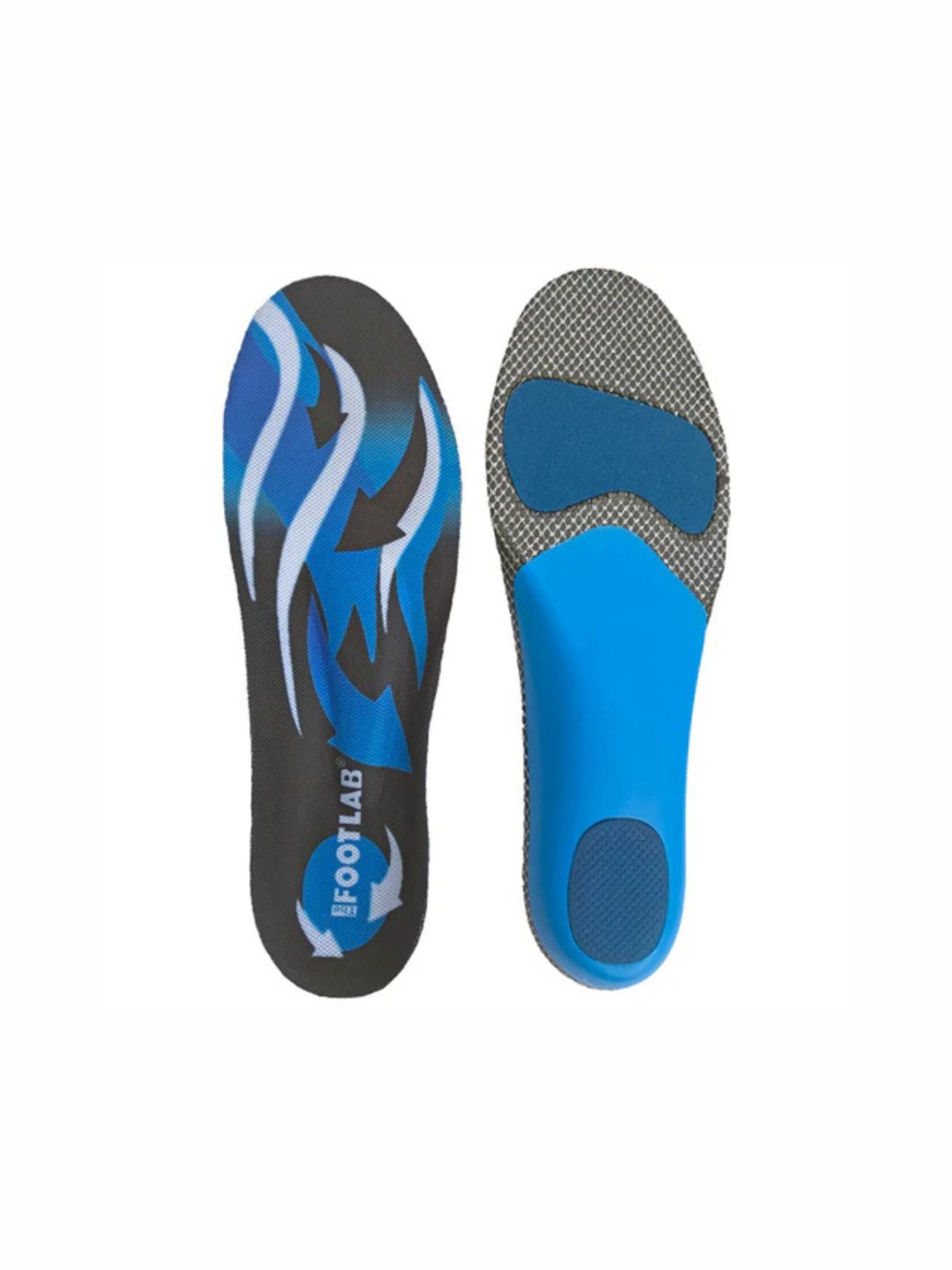 Footlab All Arch Sula Blå – formbar iläggssula för alla fotvalv