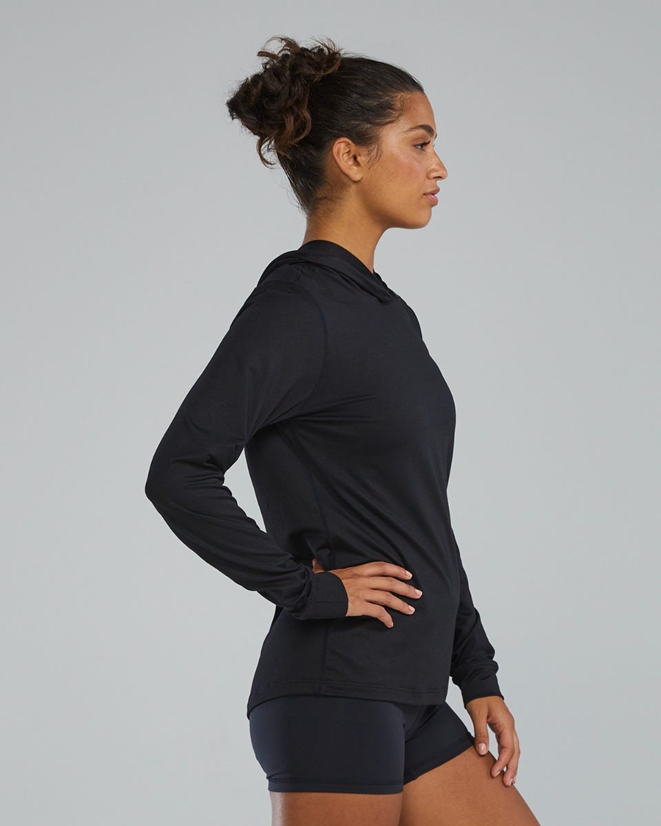 Tyr Women's Tech Performance Hoodie Svart