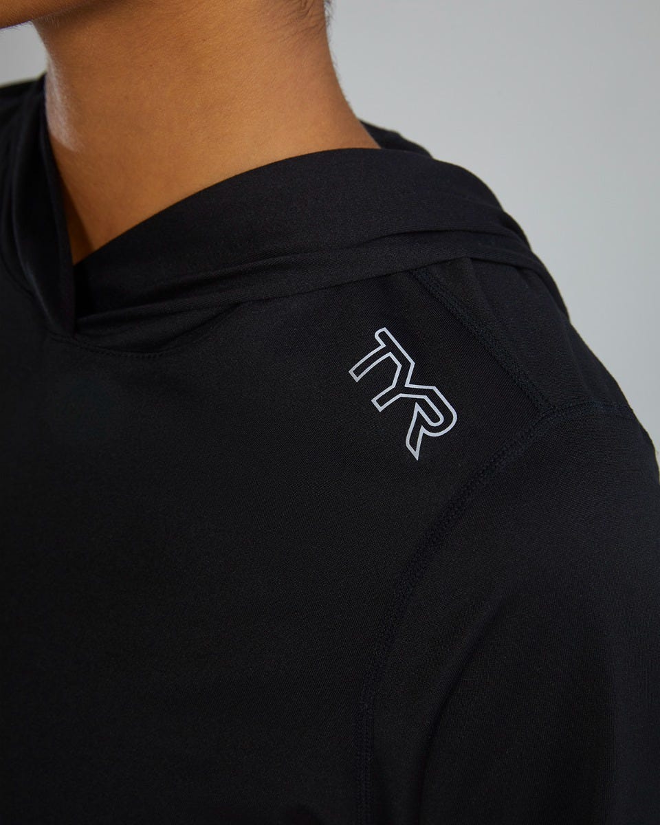 Tyr Women's Tech Performance Hoodie Svart