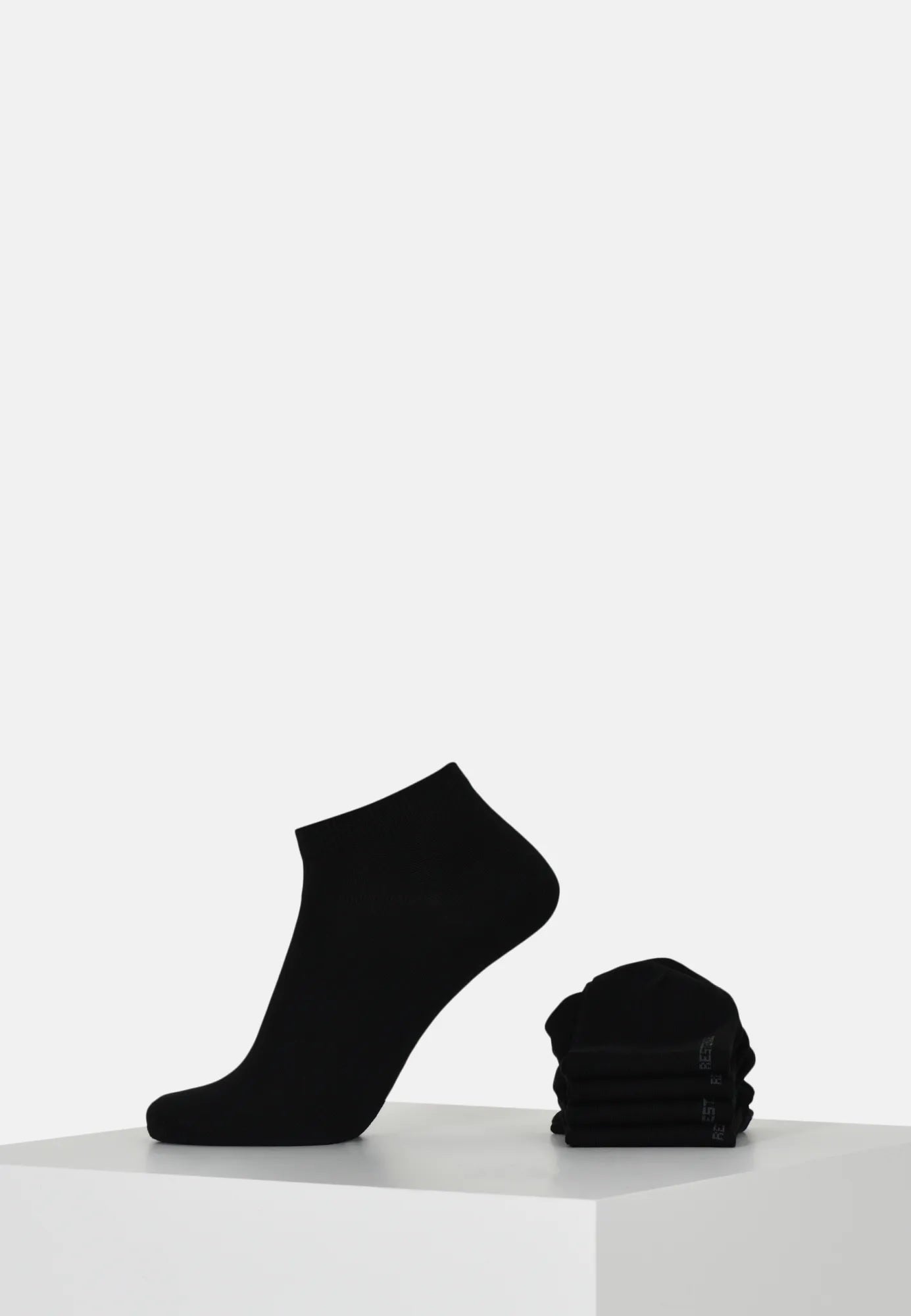 Resteröds Ankle Socks Bamboo 5-pack Svart Resteröds