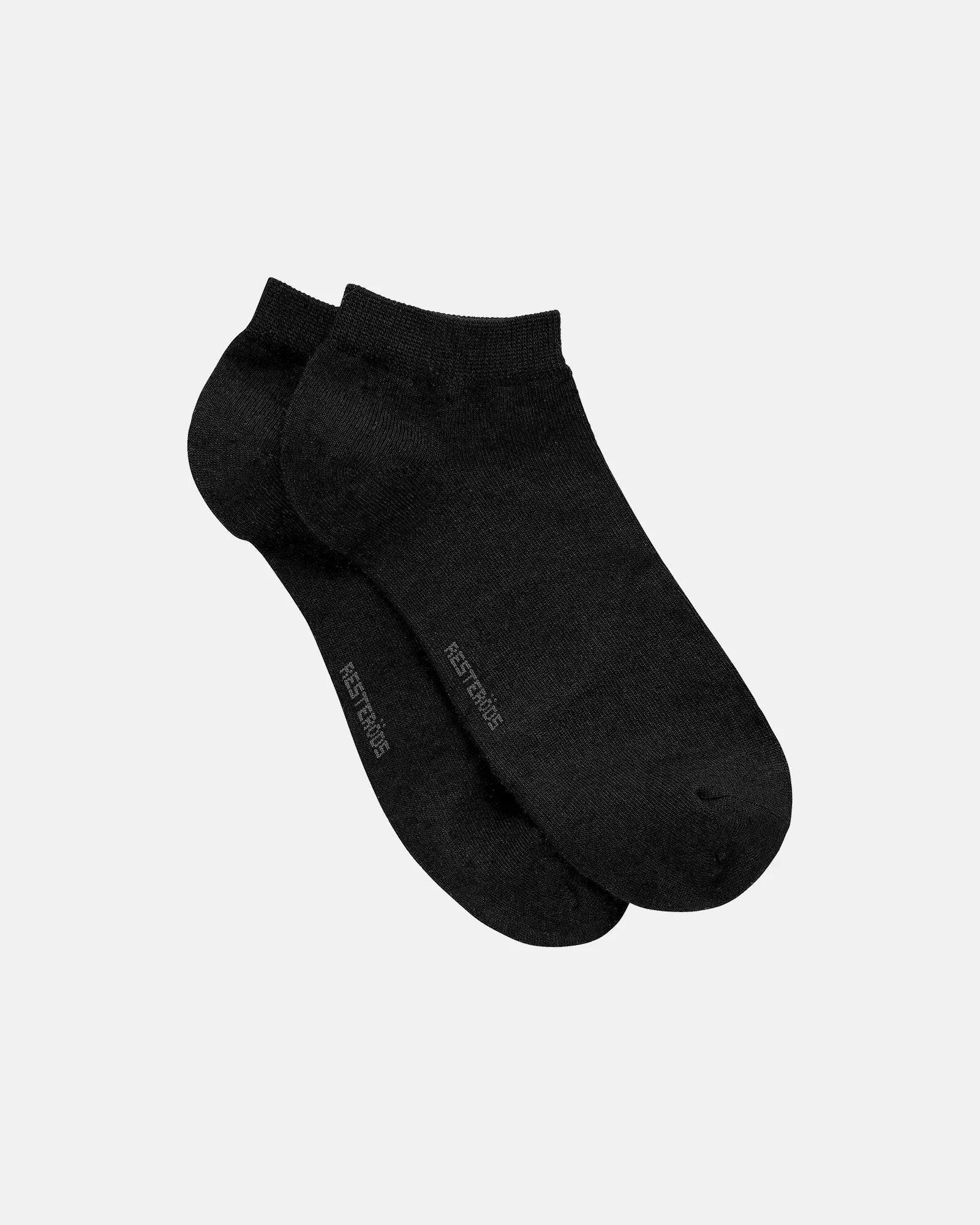 Resteröds Ankle Socks Organic Cotton 5-pack Svart Resteröds