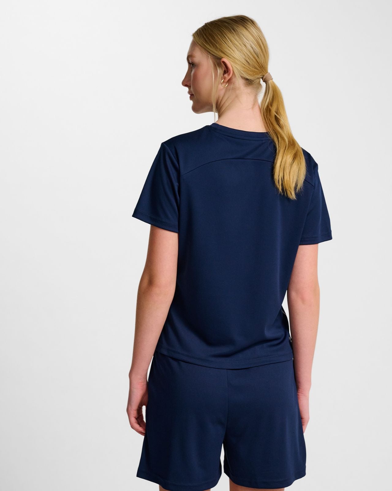 hmlPULSE TRAINING W T-SHIRT S/S Navy