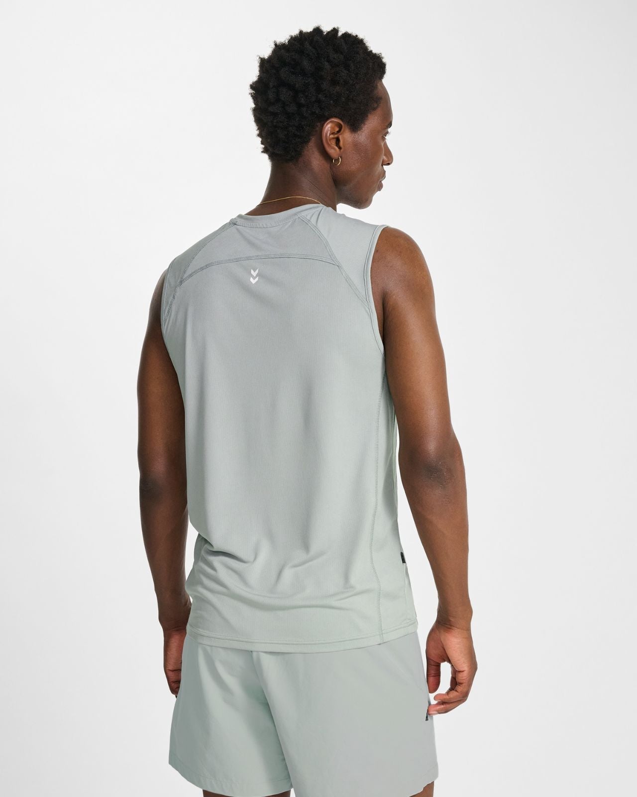 hmlPULSE WORKOUT TANK TOP Ljus Grå