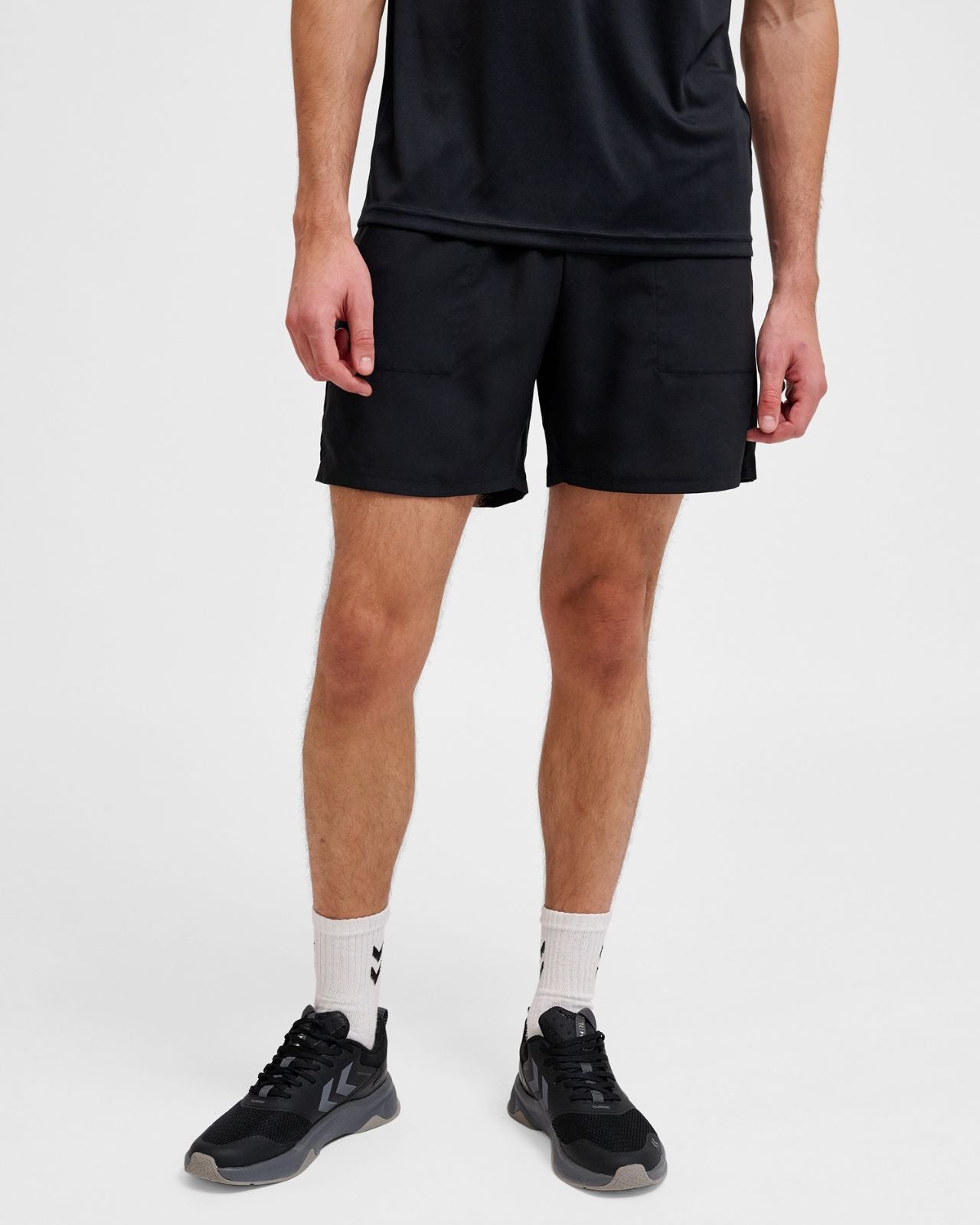 hmlPULSE WORKOUT SHORTS Svart