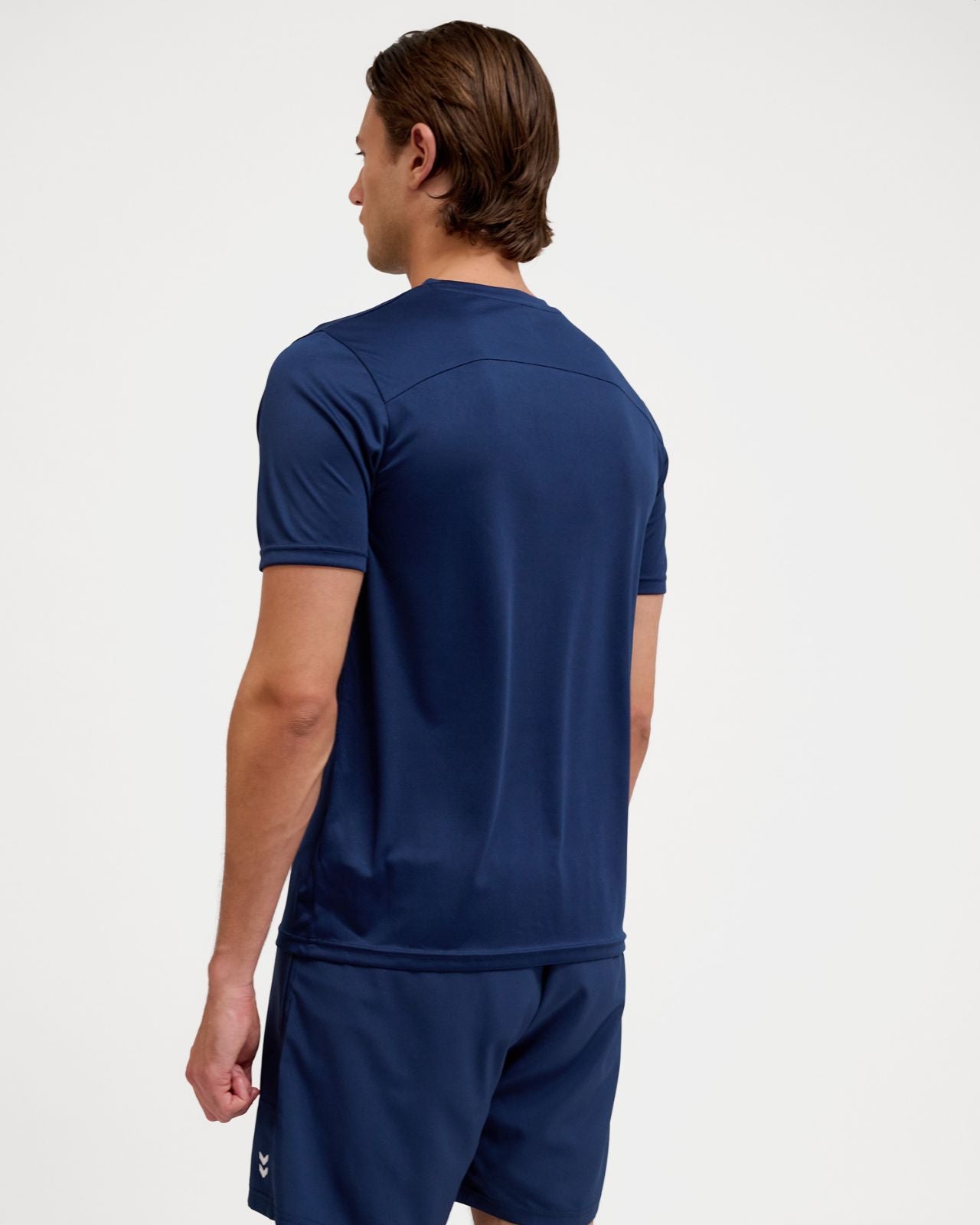 hmlPULSE TRAINING T-SHIRT S/S Navy