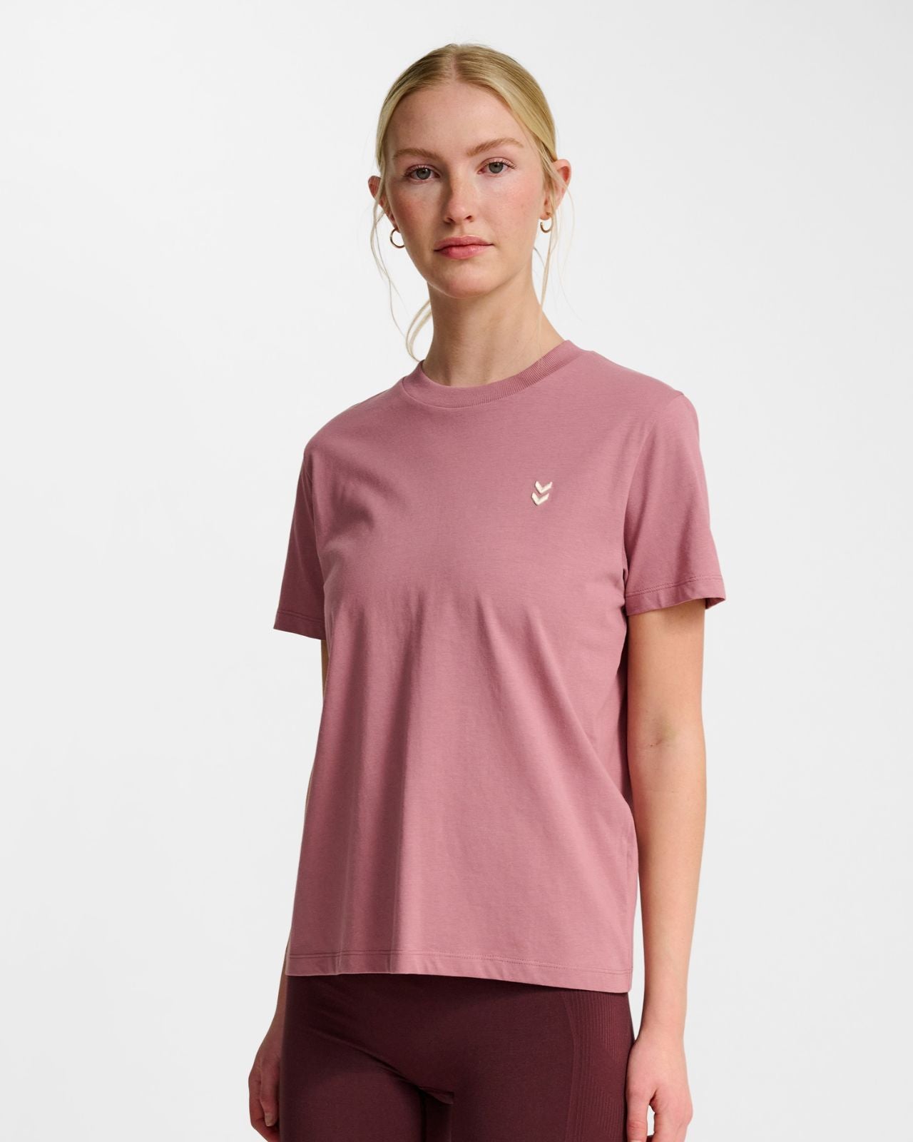 hmlPULSE W T-SHIRT Rosa