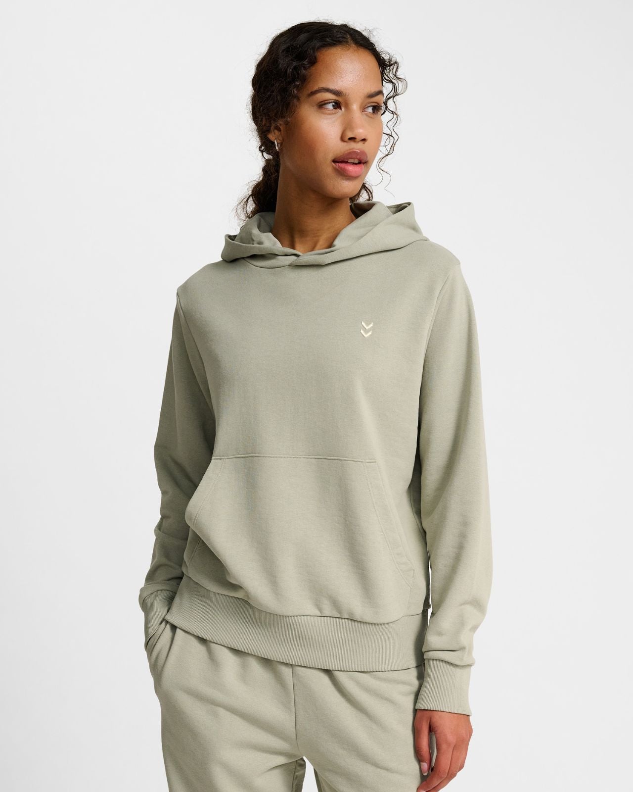 hmlPulse W Sweat Hoodie Seagrass