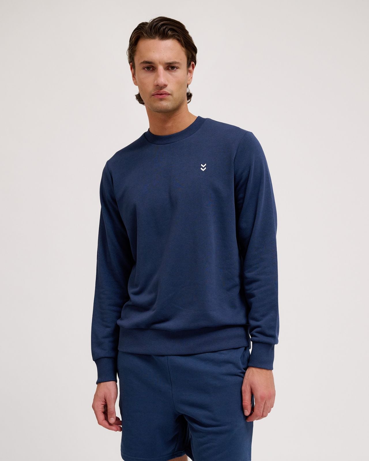 hmlPULSE SWEAT CREWNECK Navy