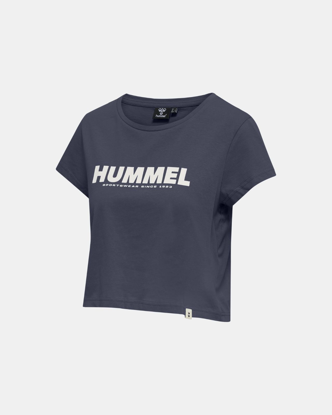 hmlLEGACY WOMAN CROPPED T-SHIRT Grå