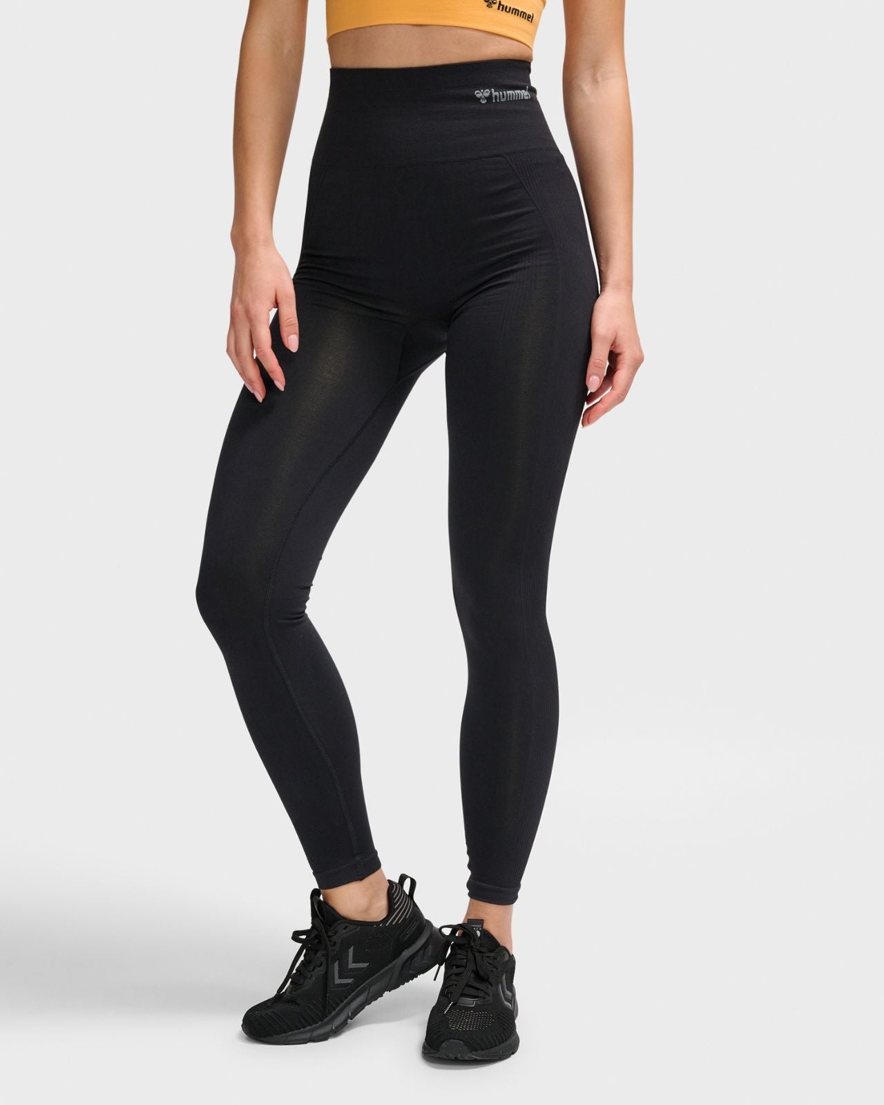 Hmltif Seamless High Waist Tights Svart