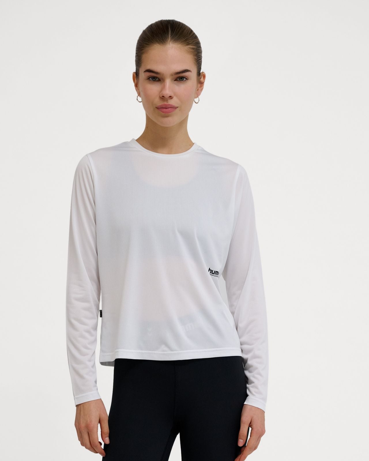 hmlPULSE WORKOUT W T-SHIRT L/S Vit