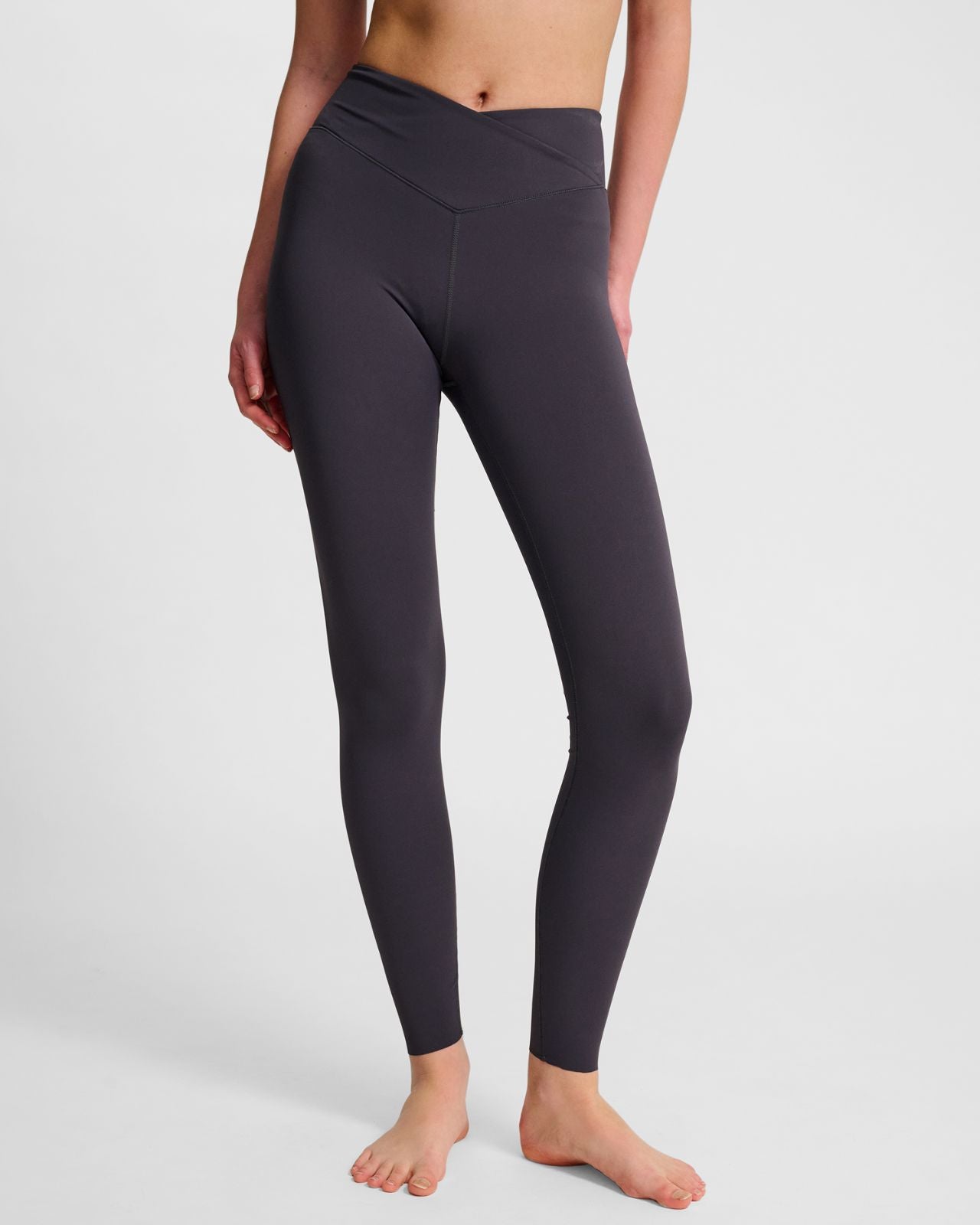 hmlYoga Wrap High Waist W Tights Ebony