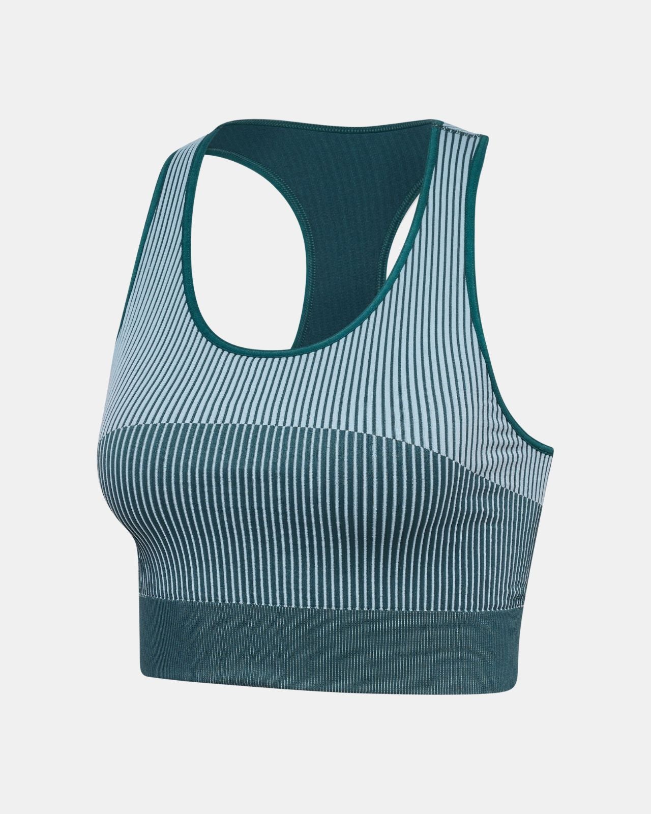 hmlYoga Seamless W Crop Top Blå