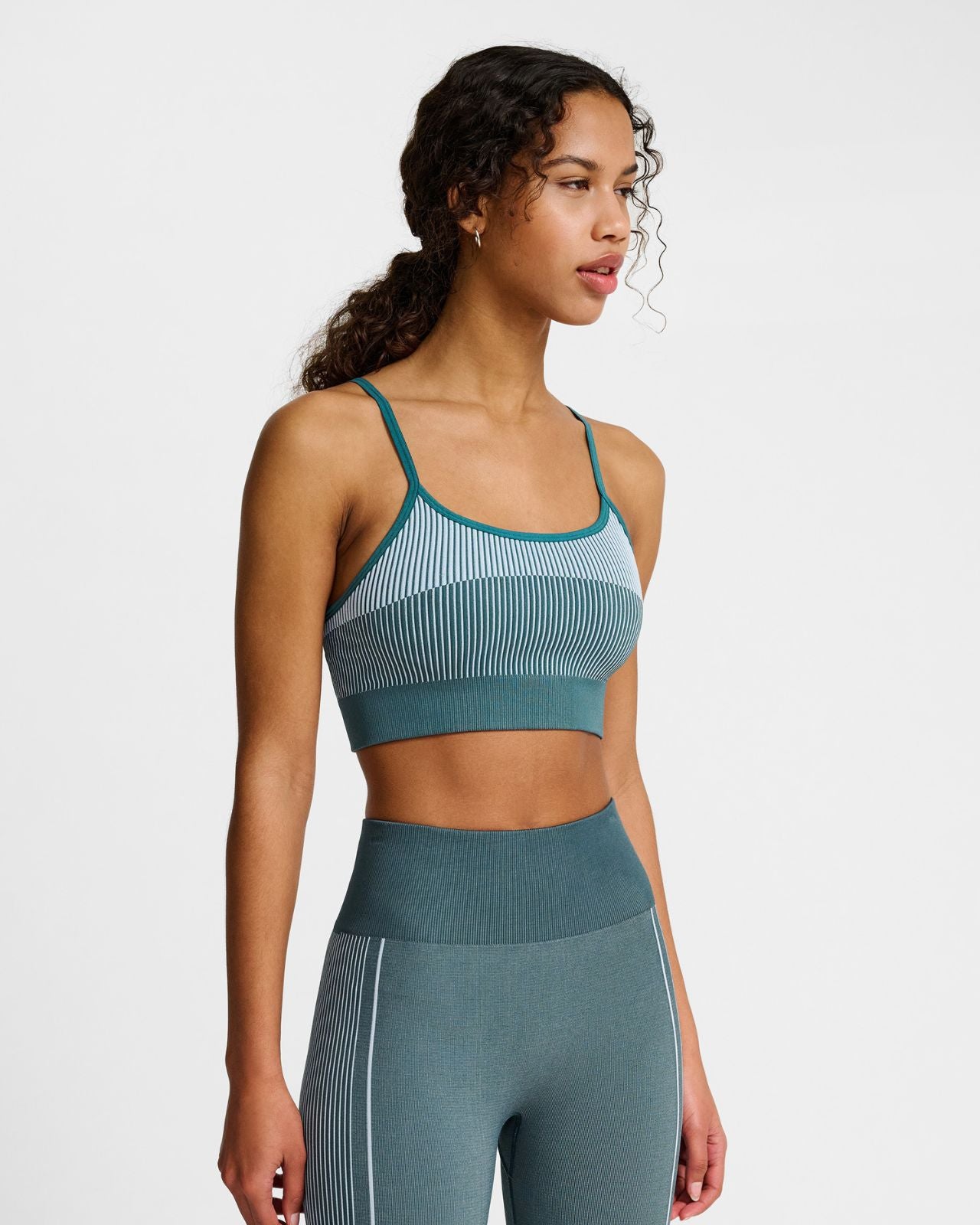 hmlYoga Seamless Low Support Bra Blå