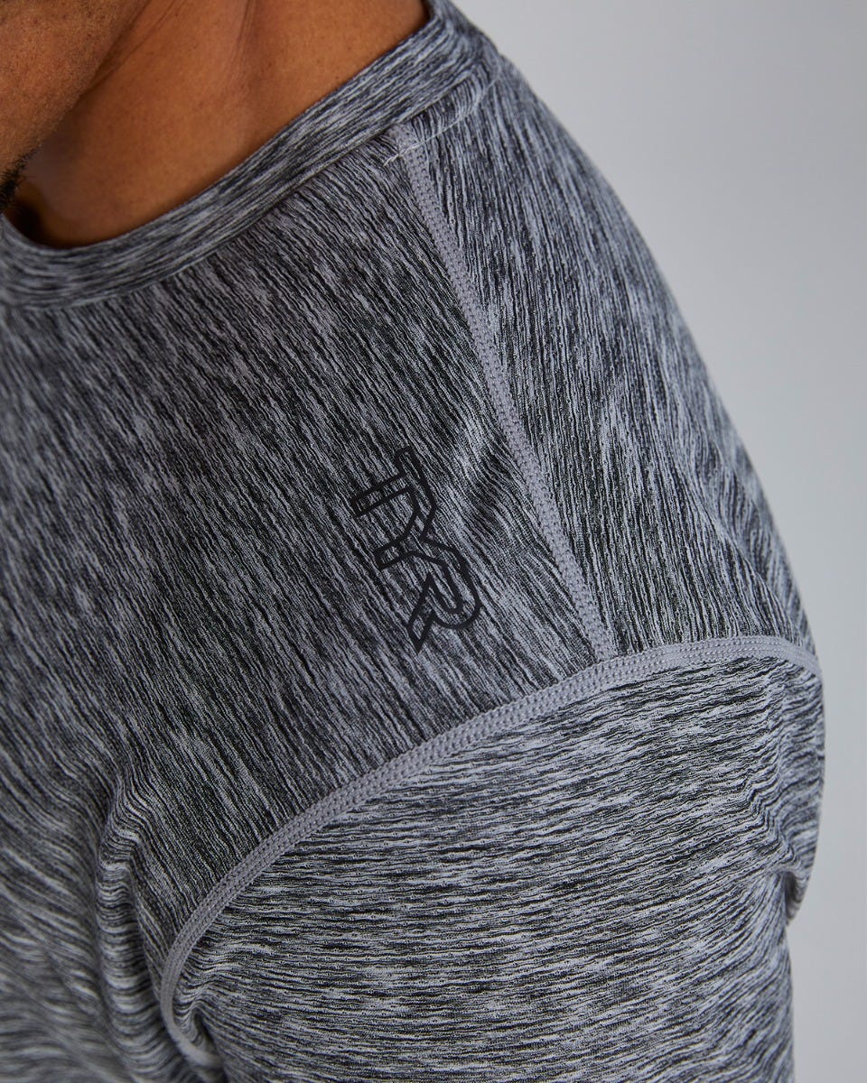 Tyr Men's Airtec T-shirt Melerad Grå