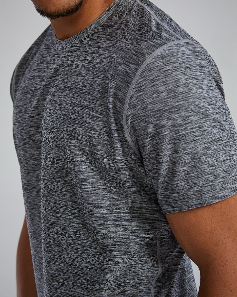Tyr Men's Airtec T-shirt Melerad Grå
