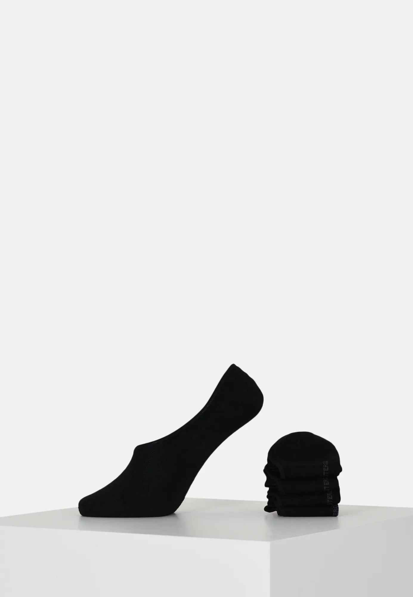 Resteröds No Show Socks Bamboo 5-pack Svart Resteröds