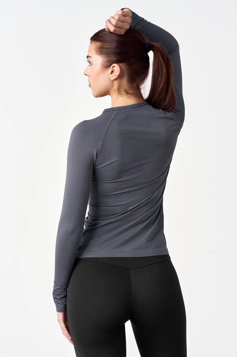 FAMME Ocean Long Sleeve Grå