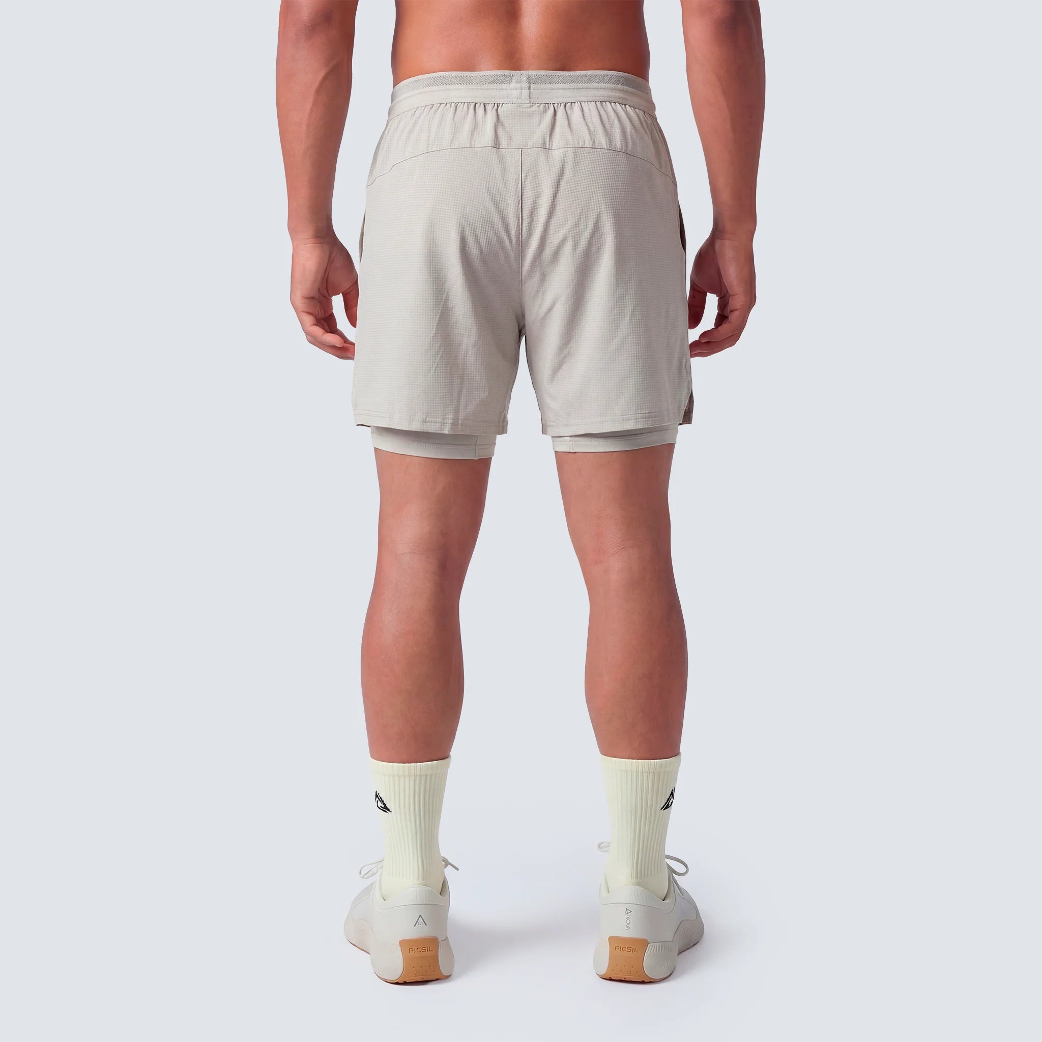 Picsil 2in1 Performance Pants SS26 Incense med innertights