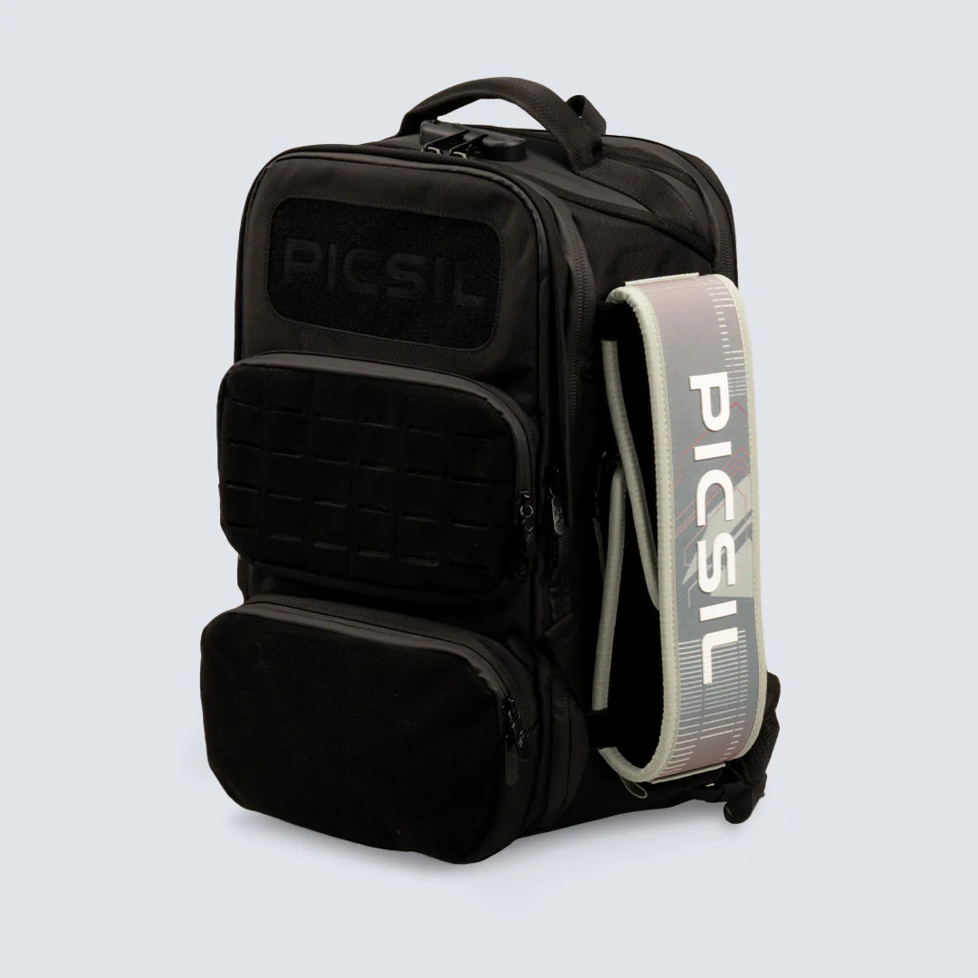 Picsil Maverick Backpack 40L Black fack och organisation