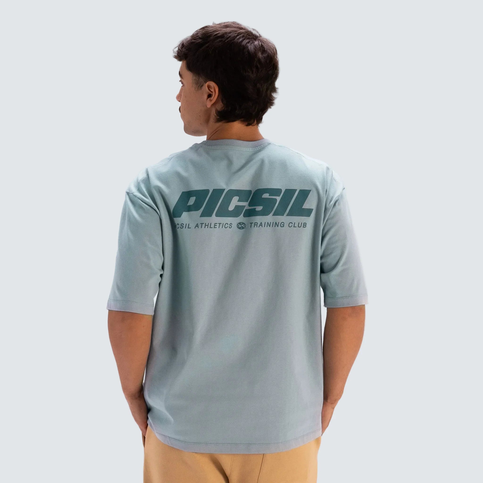Picsil Oversize T-Shirt Aqua lifestyle