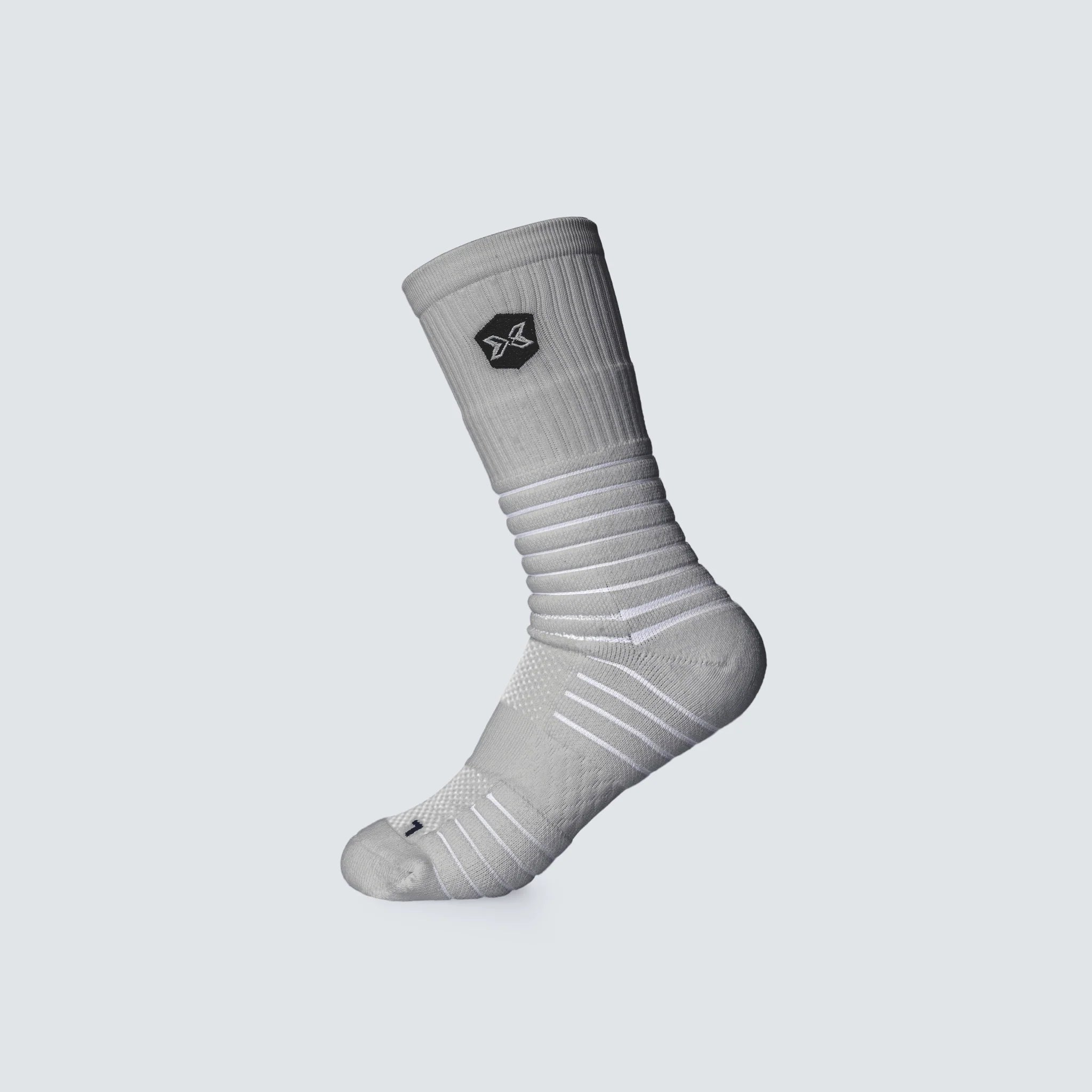 Picsil Pro Sport Socks Grey träningsstrumpor