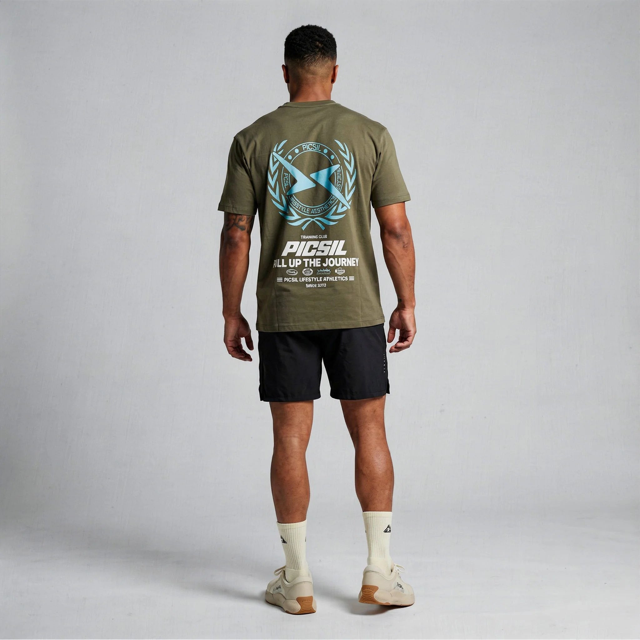 Picsil oversized t-shirt hunter grön