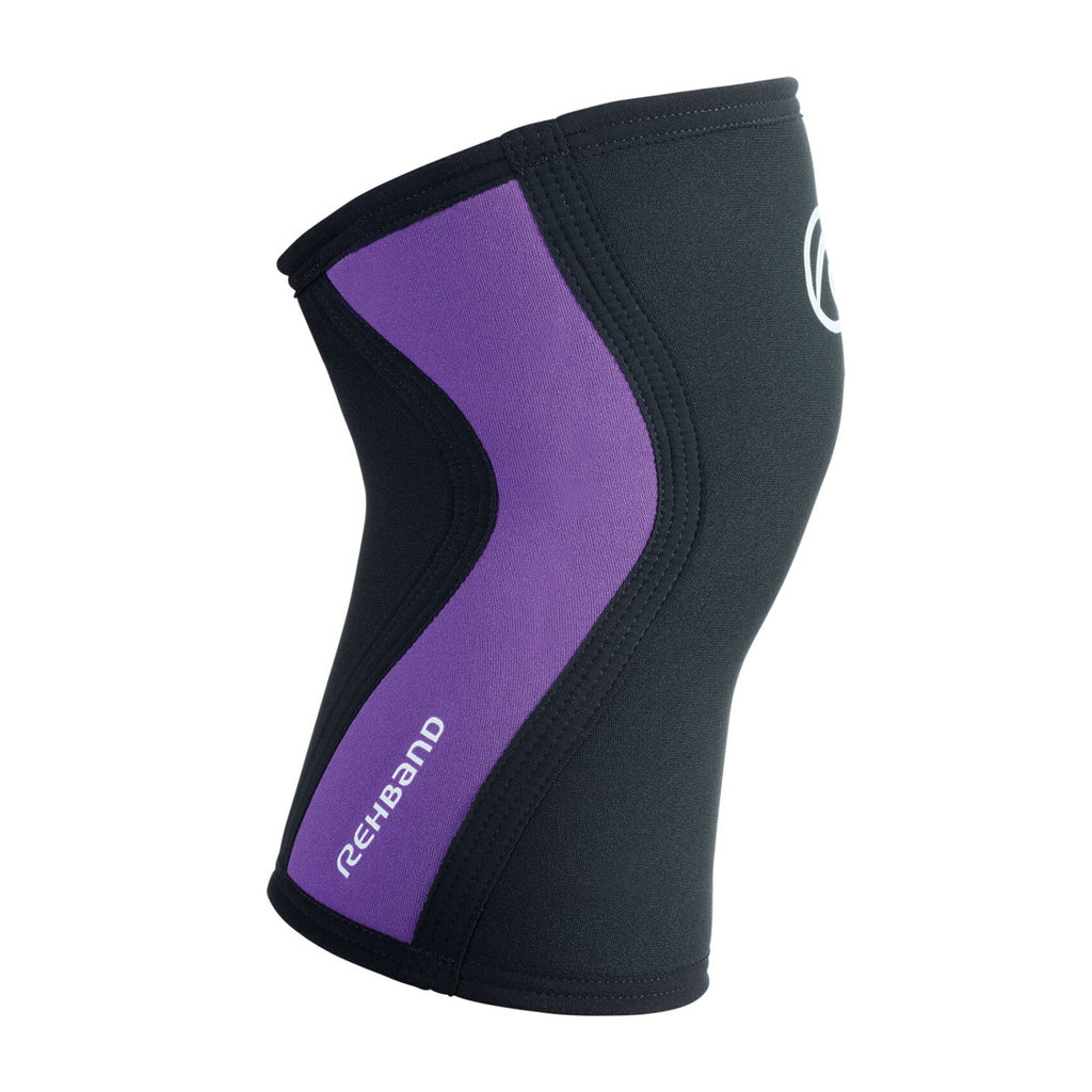 Rehband RX Knee Sleeve 3mm Purple lätt stöd vid träning