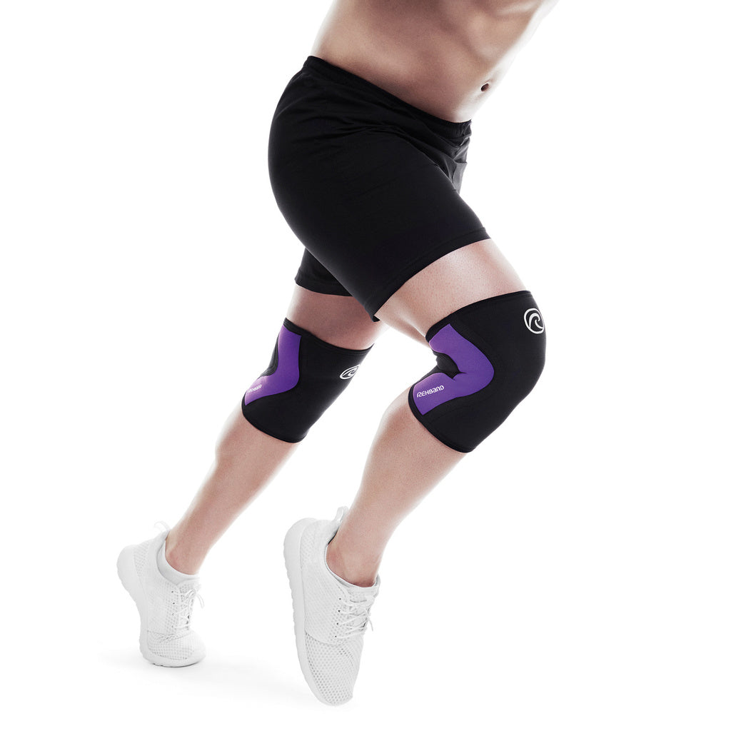 Rehband RX Knee Sleeve 3mm Purple knäskydd under träning