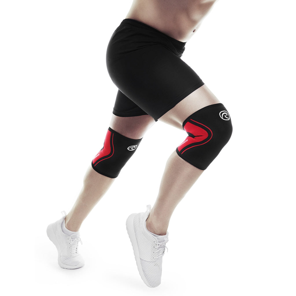 Rehband RX Knee Sleeve 3mm Red knäskydd under träning