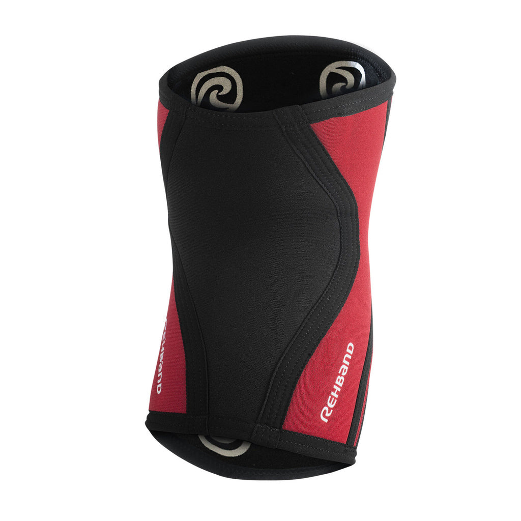 Rehband RX Knee Sleeve 3mm Red anatomisk design