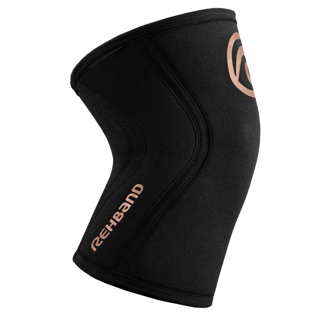 Rehband RX Knee Sleeve 5mm Copper anatomisk passform