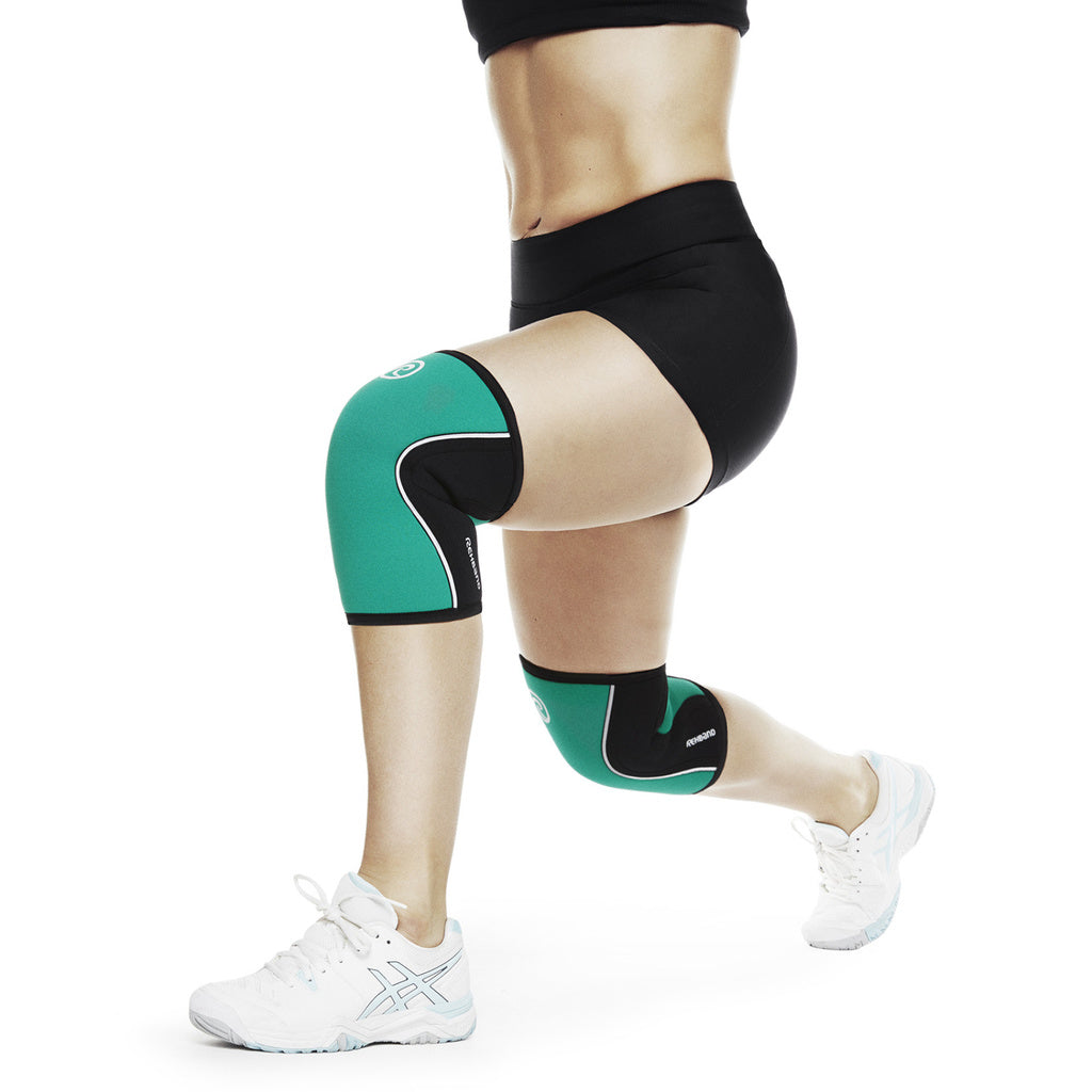 Rehband RX Knee Sleeve 5mm Green knäskydd under träning
