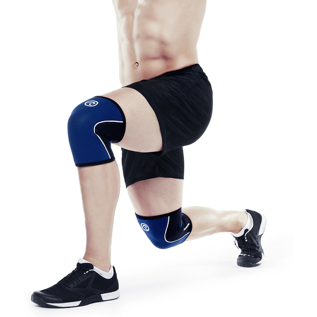 Rehband RX Knee Sleeve 5mm Navy knäskydd under träning
