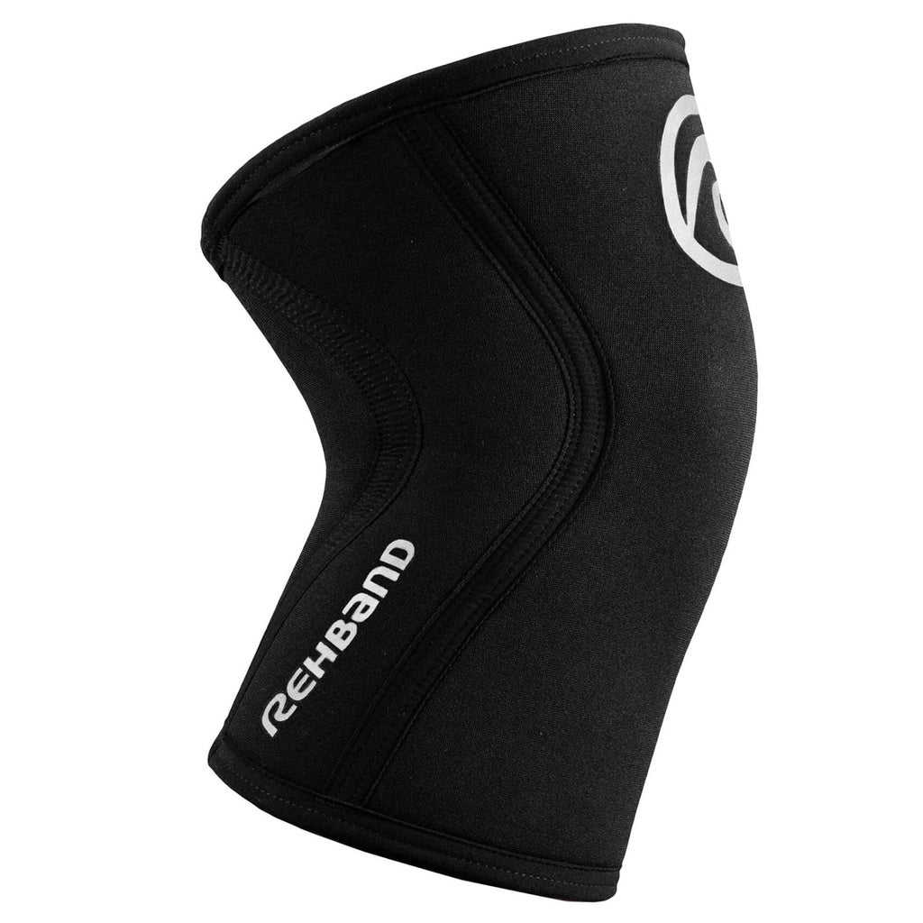 Rehband RX Knee Sleeve 5mm Silver anatomisk passform
