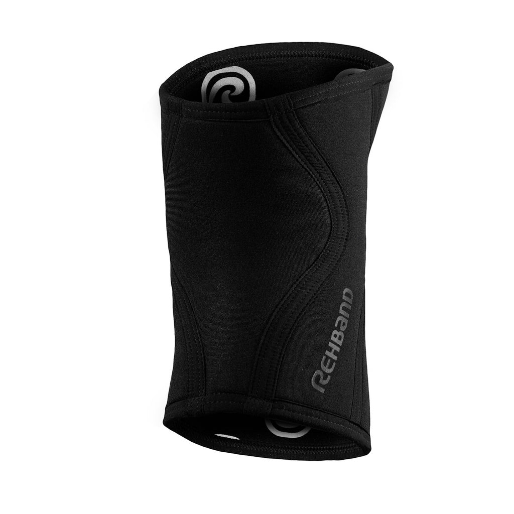 Rehband RX Knee Sleeve 7mm Carbon Black 4-panel design
