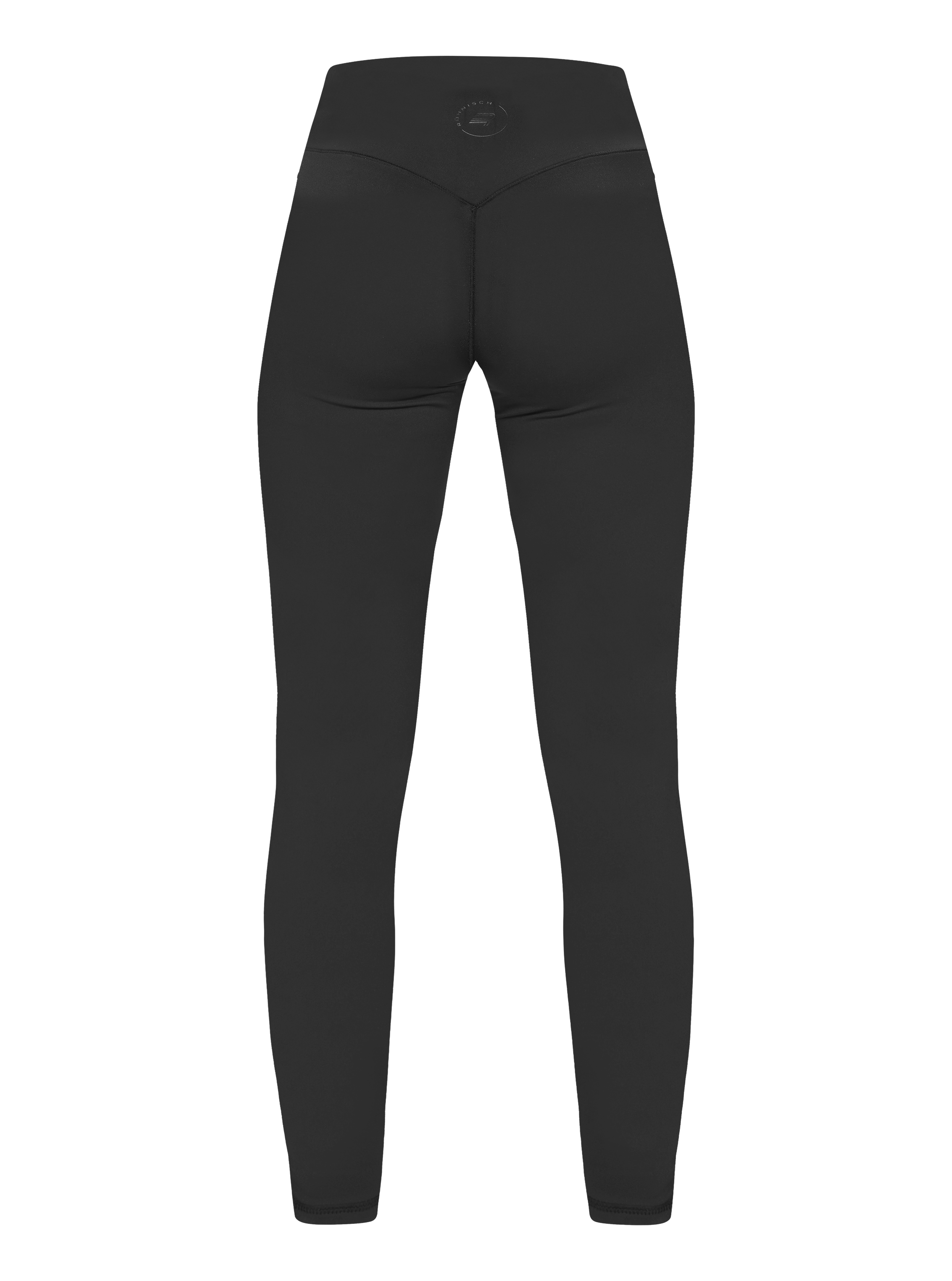 Röhnisch Legacy High Waist Tights Svart transparant bakifrån