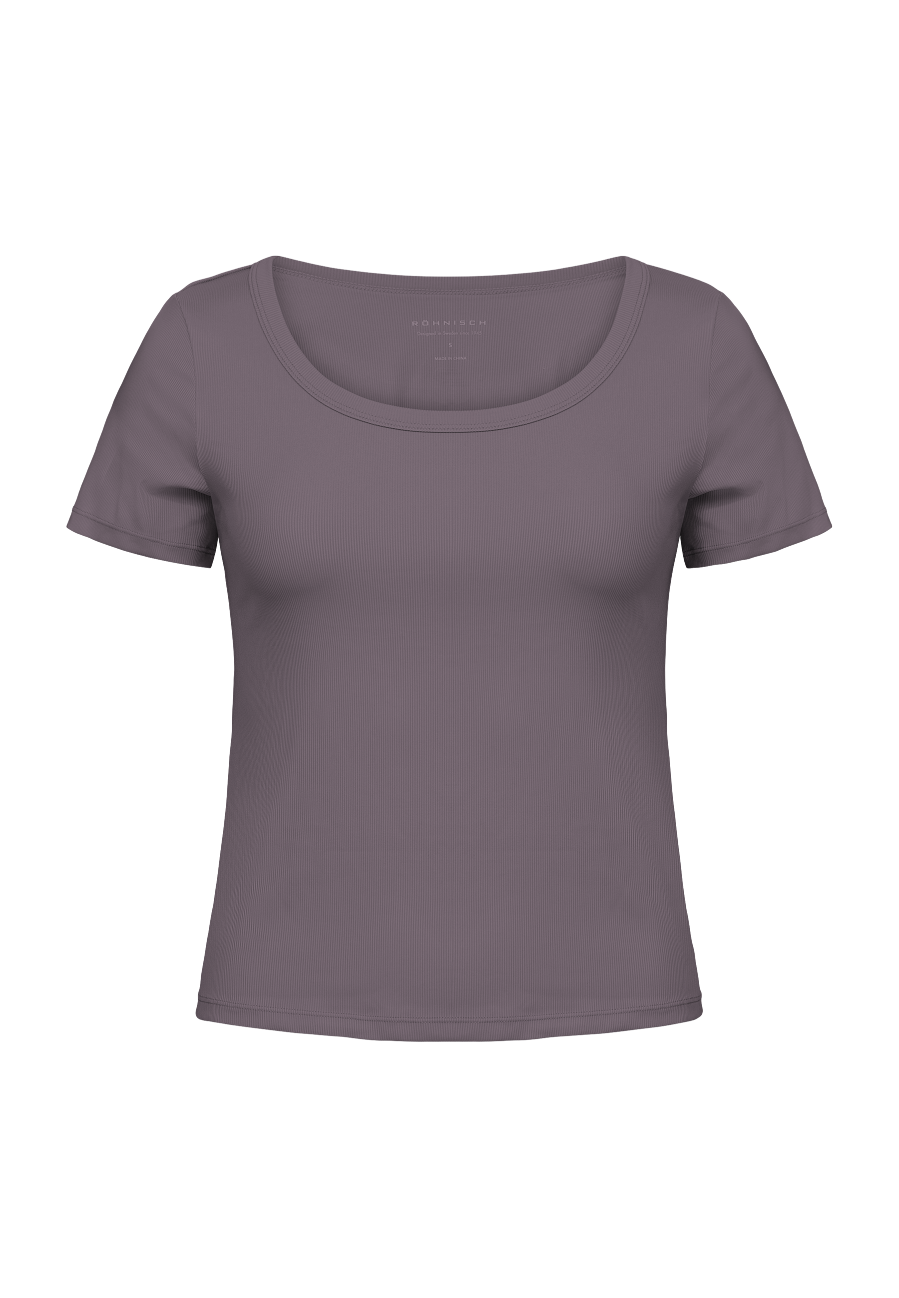 Röhnisch Rib Drymotion Tee Smoky Lavender – produktbild framifrån