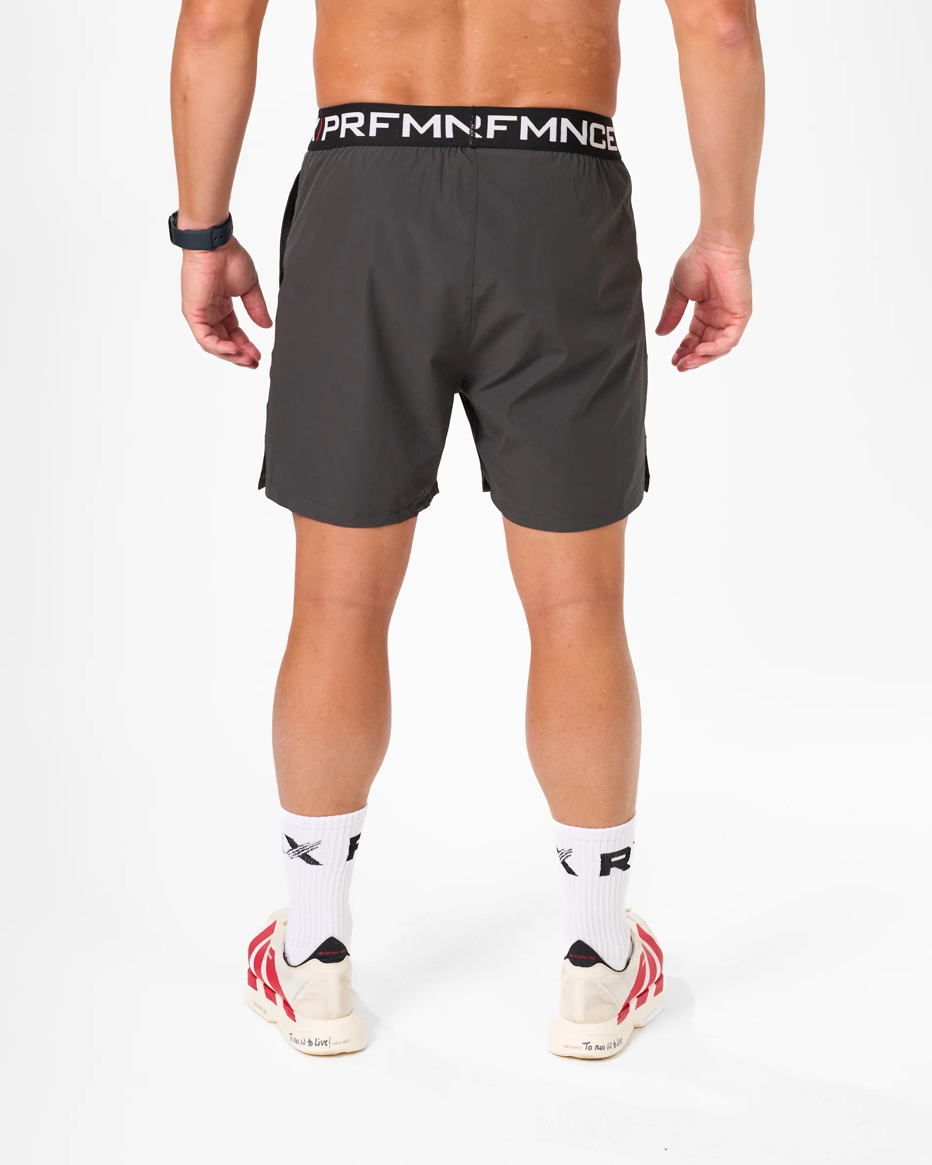 RX Performance Comp Shorts Dark Gray atletisk passform