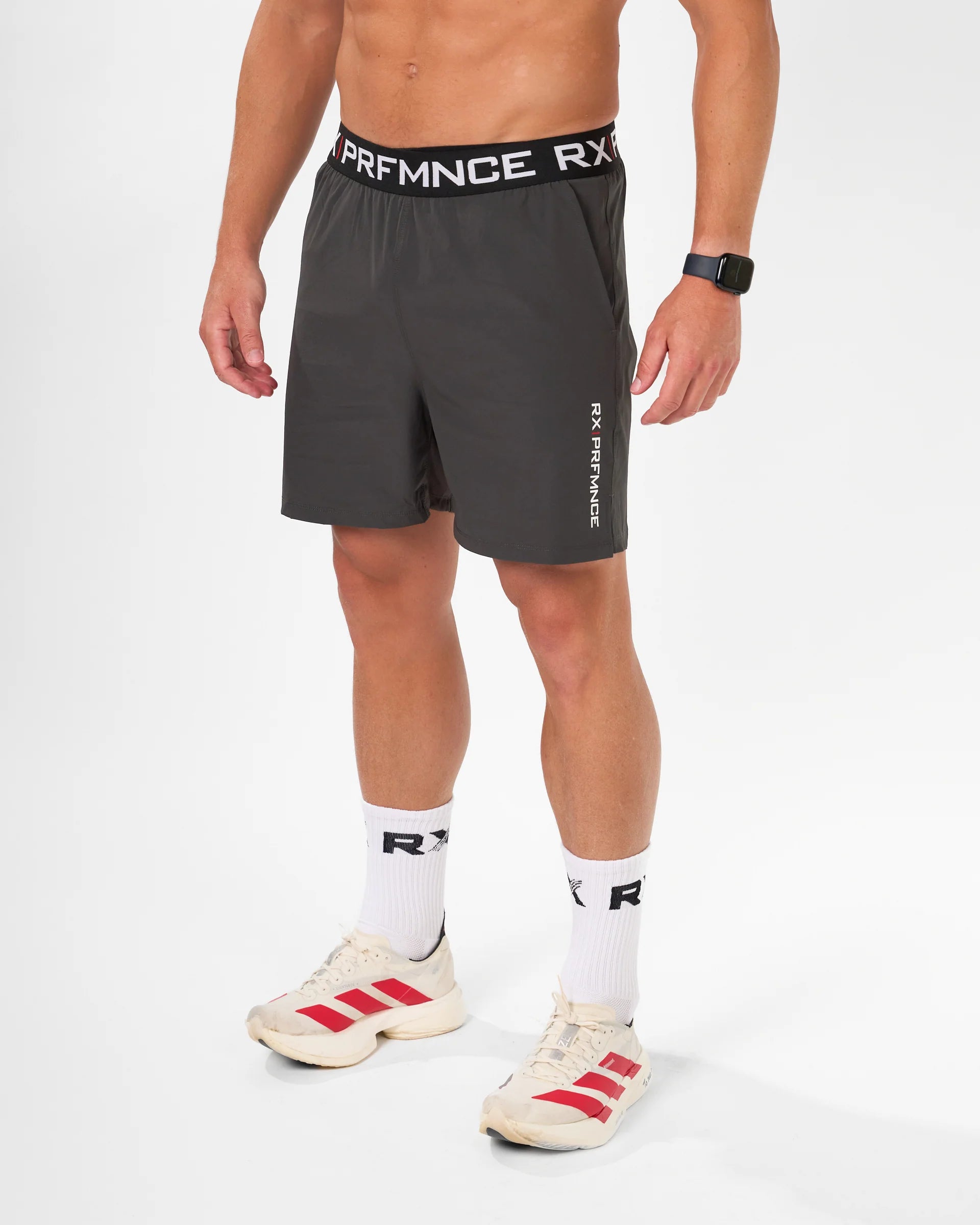 RX Performance Comp Shorts Dark Gray under träning