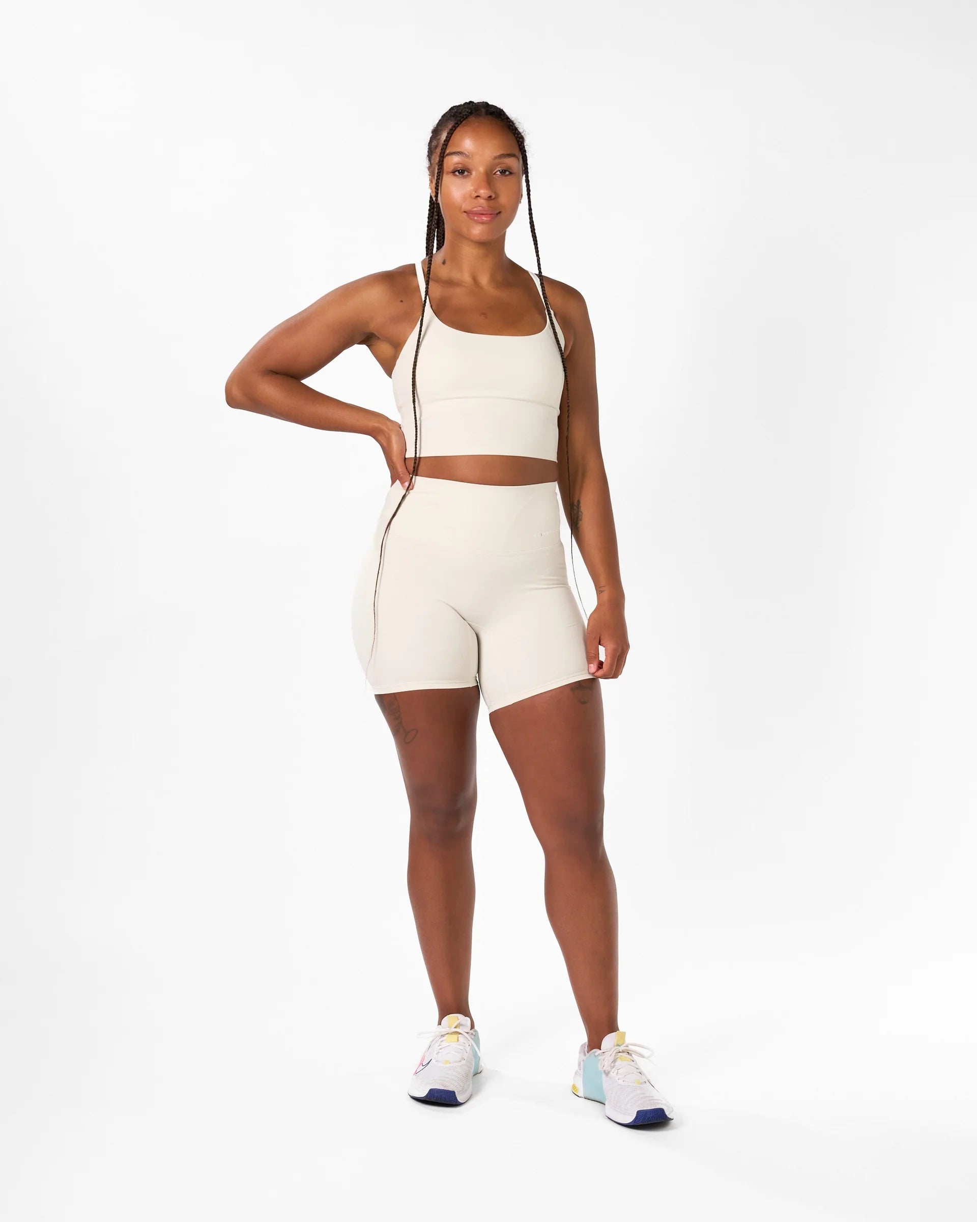 RX Performance Isabel Crop Top Off White under träning