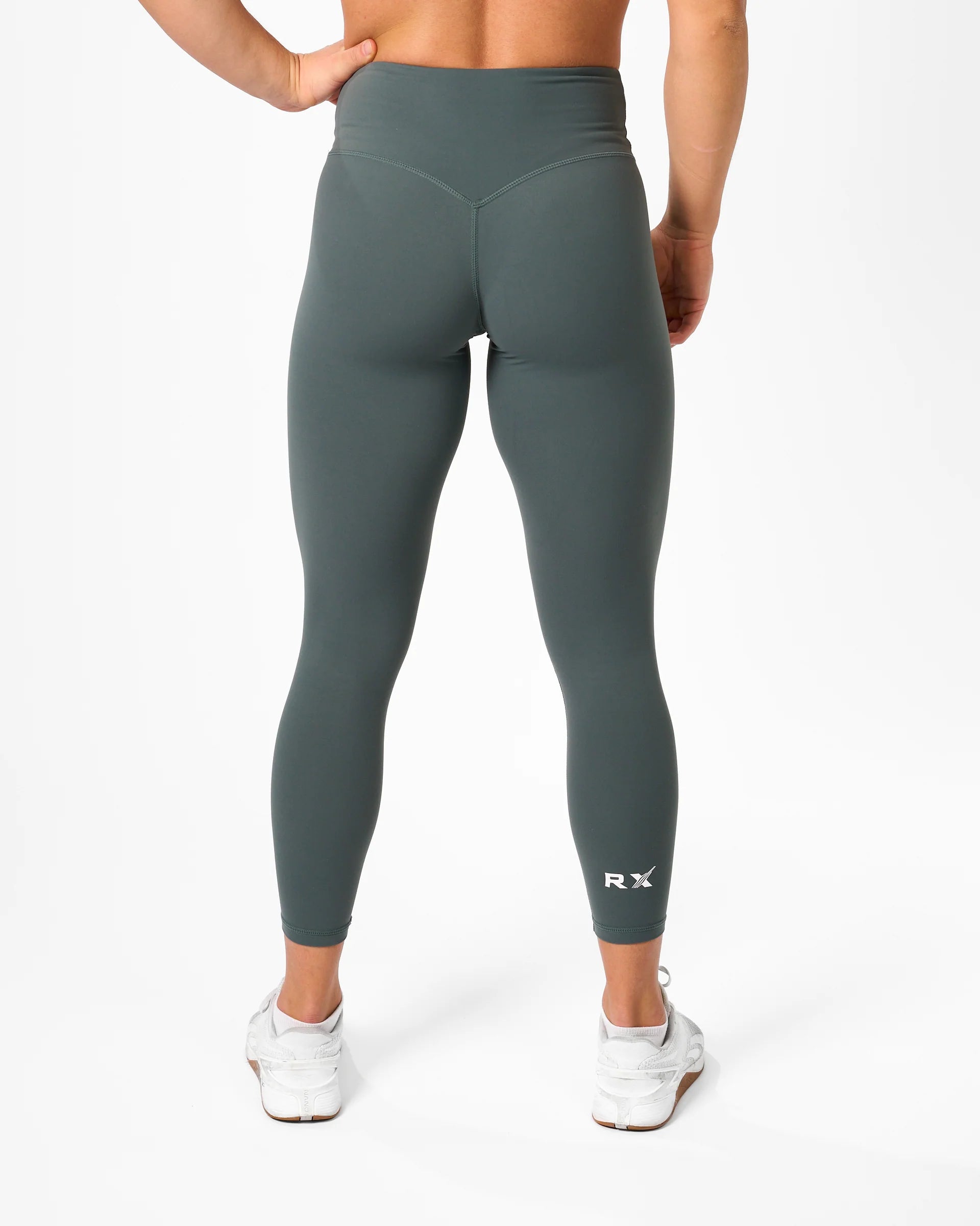 RX Performance Kelly Tights Emerald Green under träning