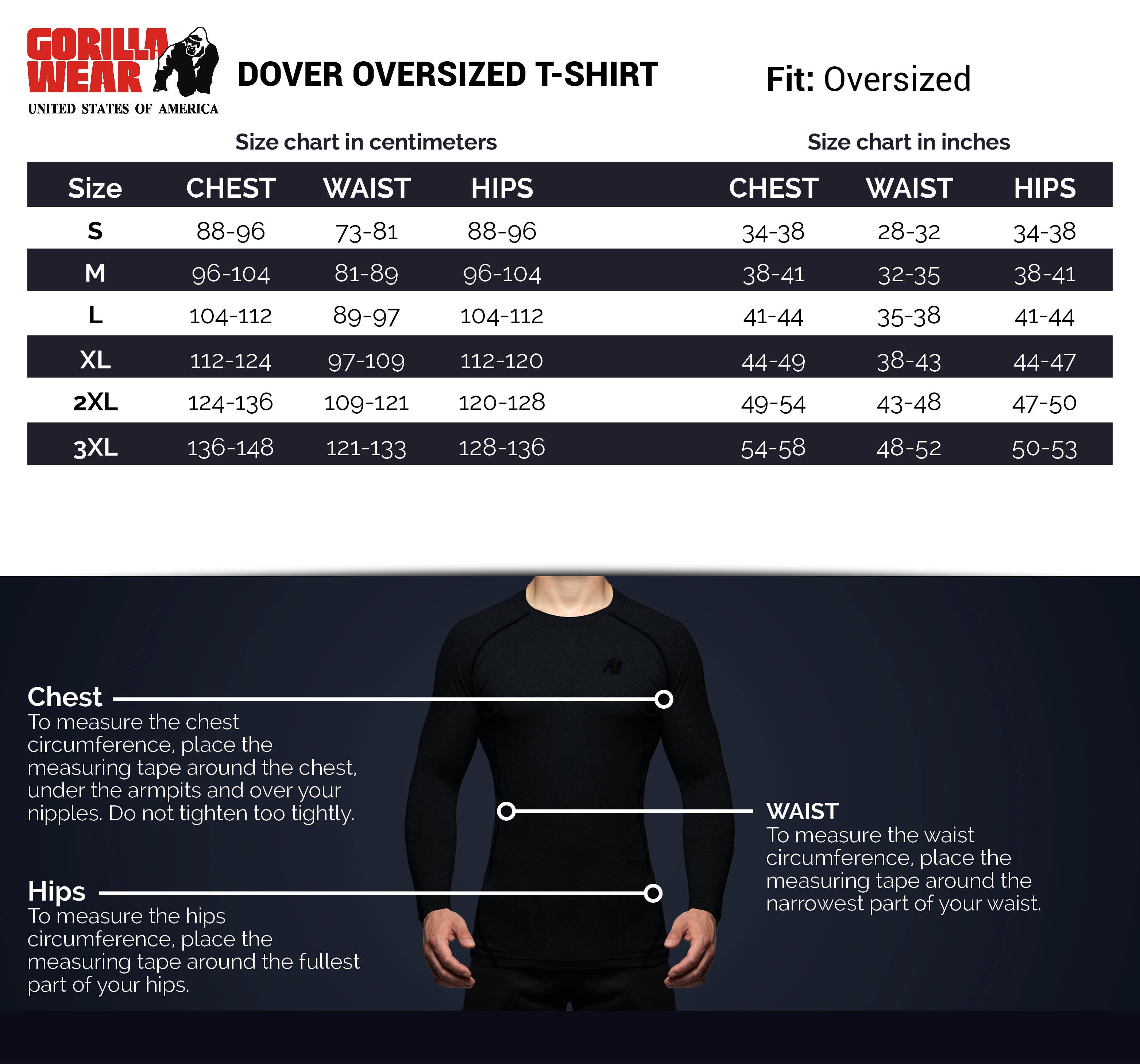 Gorilla Wear Dover Oversized T-Shirt, beige Gorilla Wear