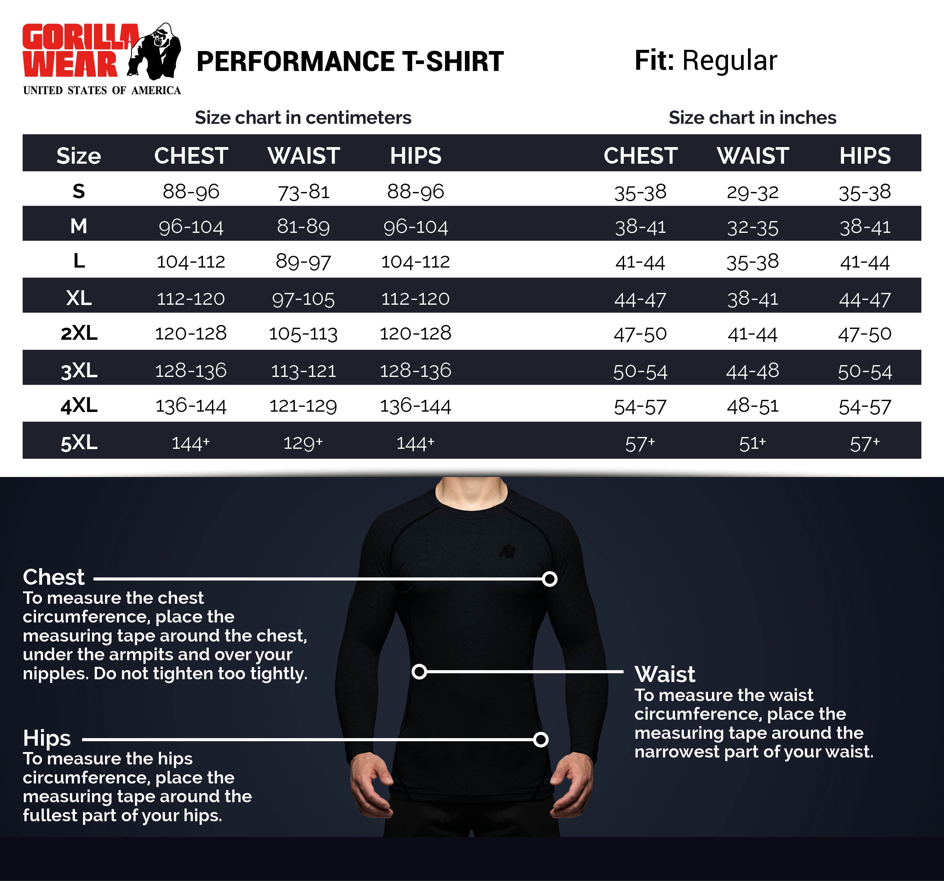 Gorilla Wear Performance T-Shirt Grey
