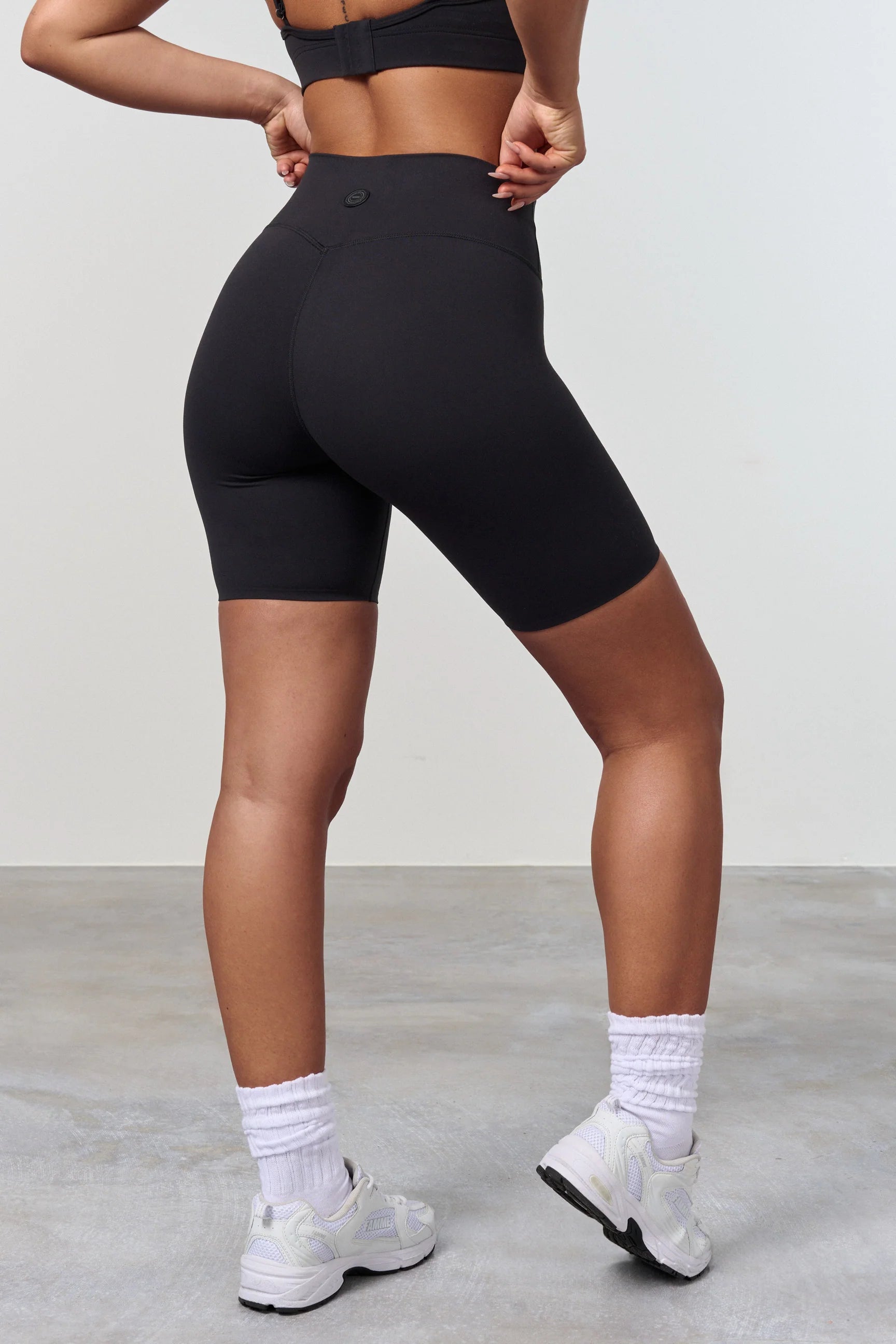FAMME Softy Biker Shorts Svart